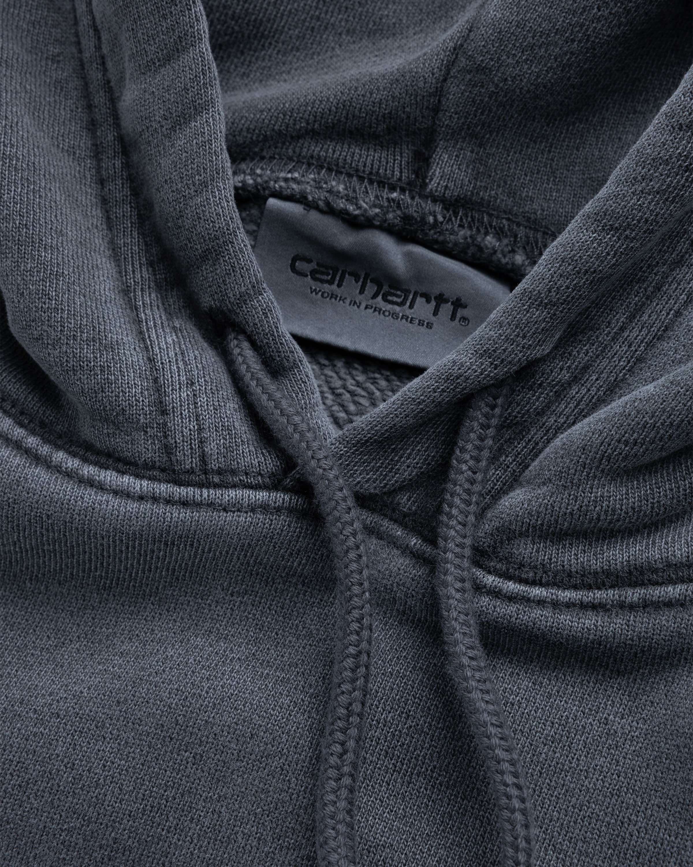 Carhartt WIP - Hooded Taos Sweat Flint/Garment-Dyed - Clothing - Grey - Image 5