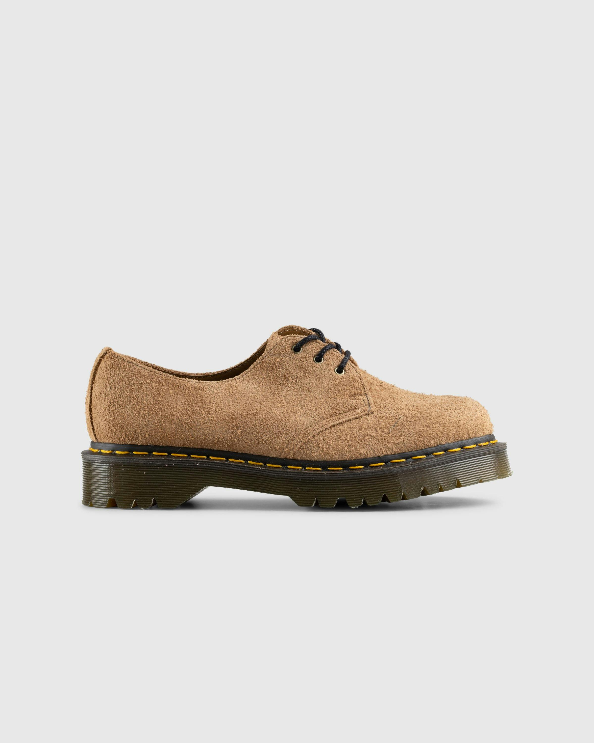 Dr. Martens - 1461 Bex Tufted Suede Sandy Tan - Footwear - Brown - Image 1