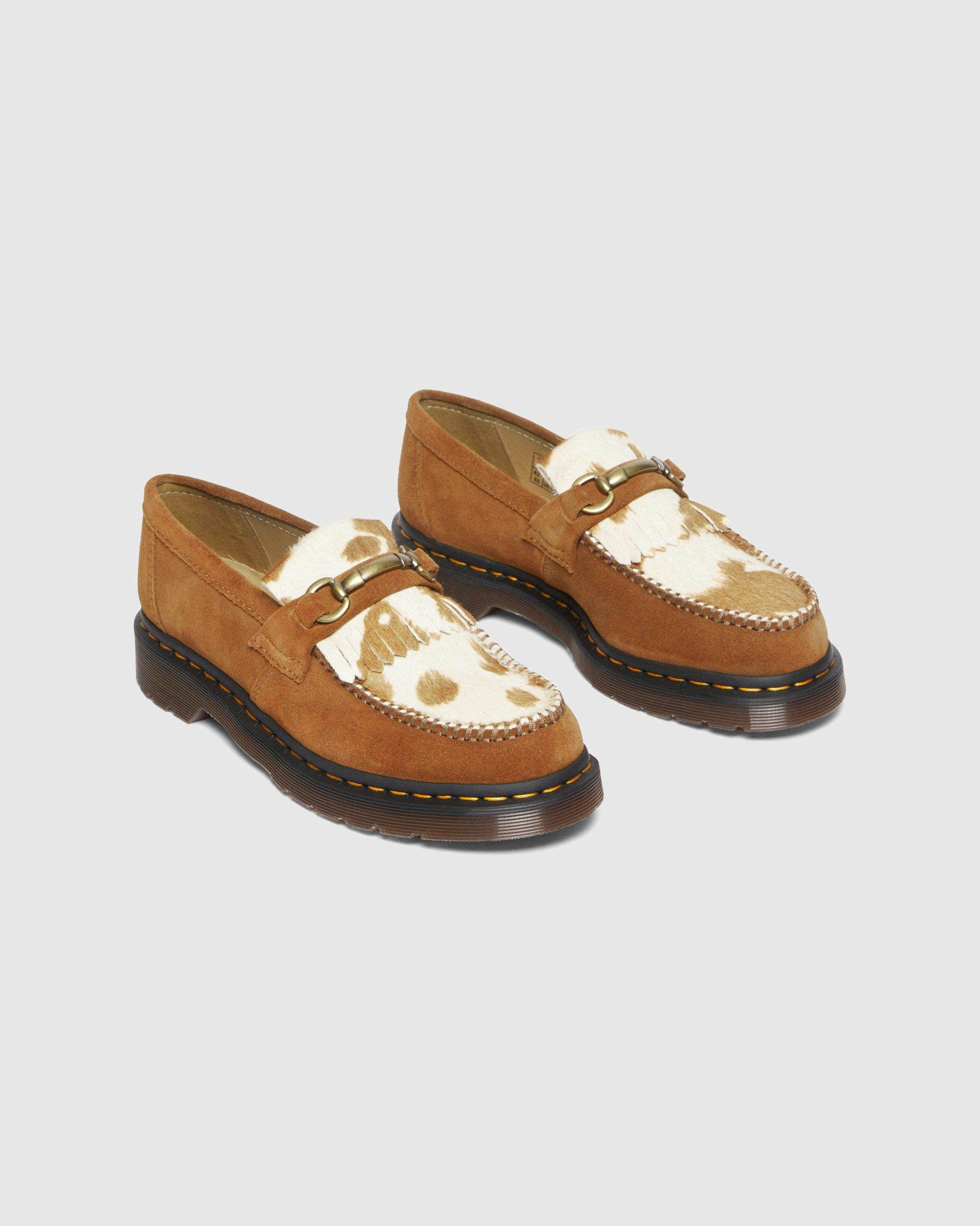 Dr. Martens - Adrian Snaffle Pecan Brown/Jersey Cow Print - Footwear - Brown - Image 2