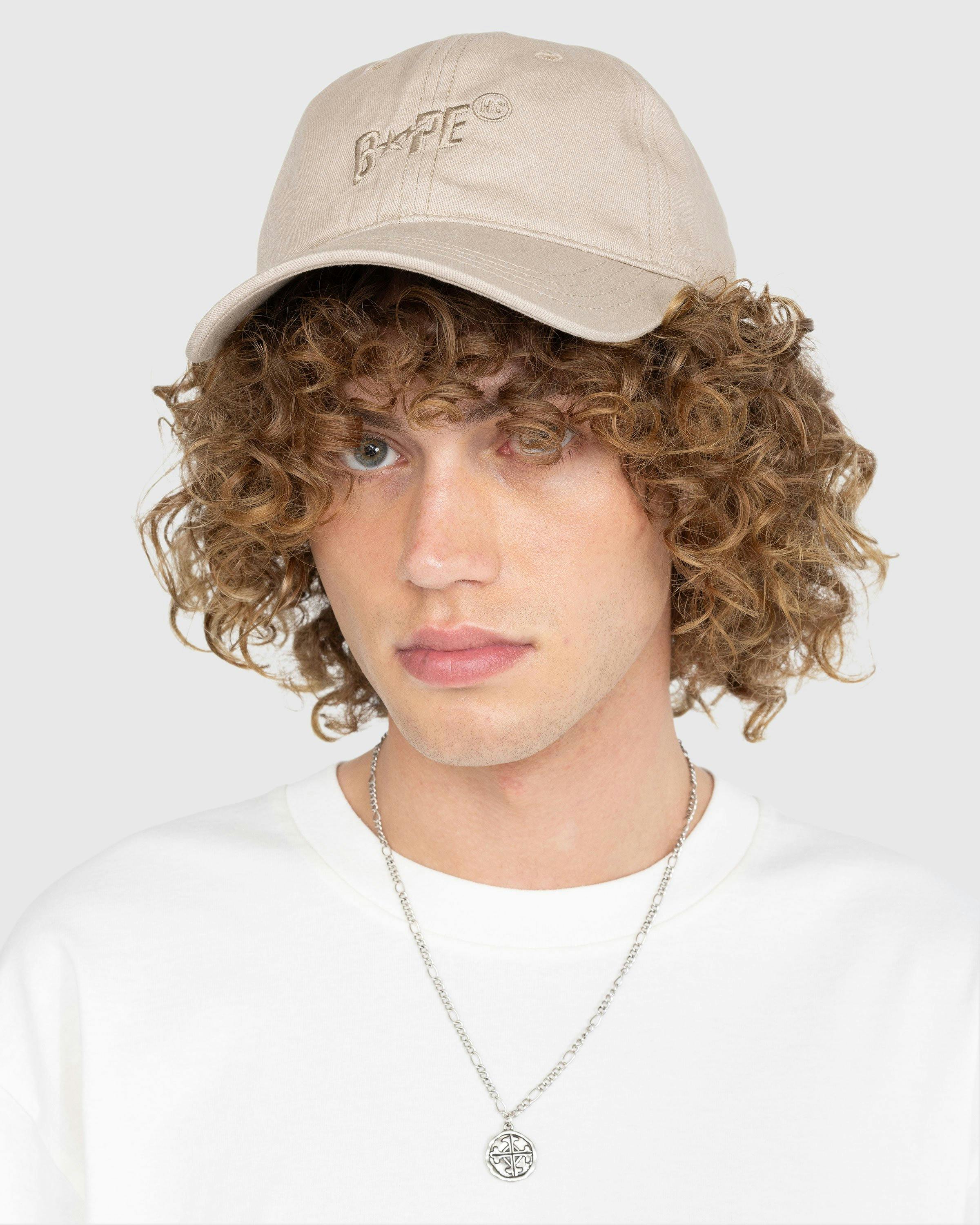 BAPE x Highsnobiety - Logo Cap Beige - Accessories - BEIGE - Image 4