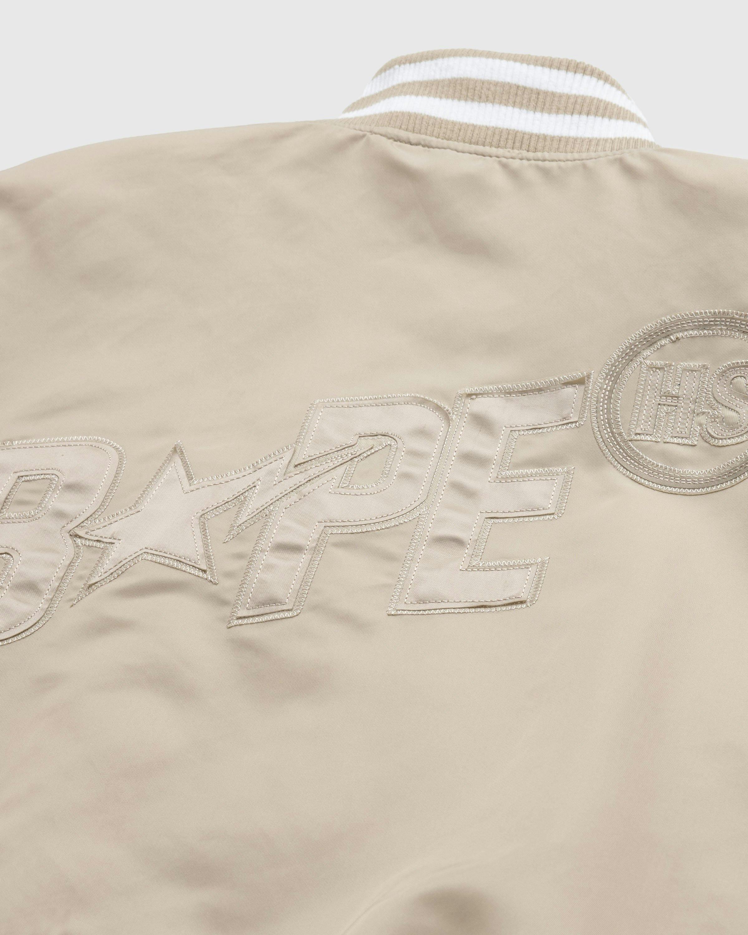 BAPE x Highsnobiety - Varsity Jacket Beige - Clothing - Beige - Image 10