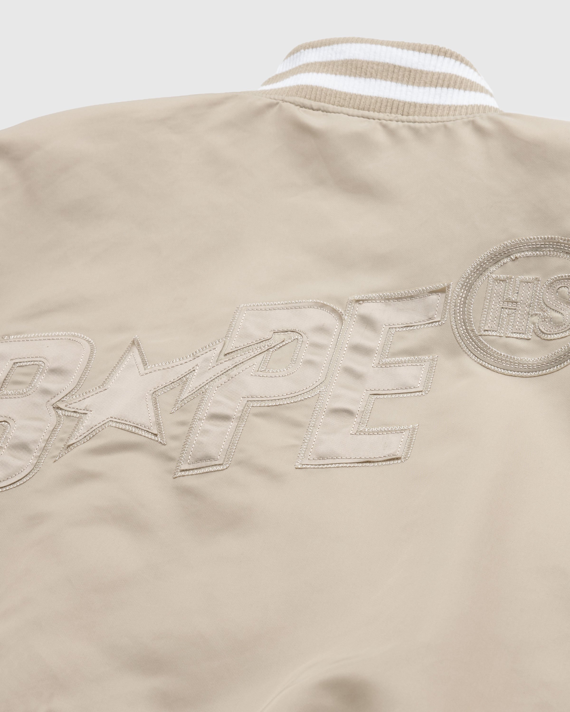 BAPE x Highsnobiety - Varsity Jacket Beige - Clothing - Beige - Image 10