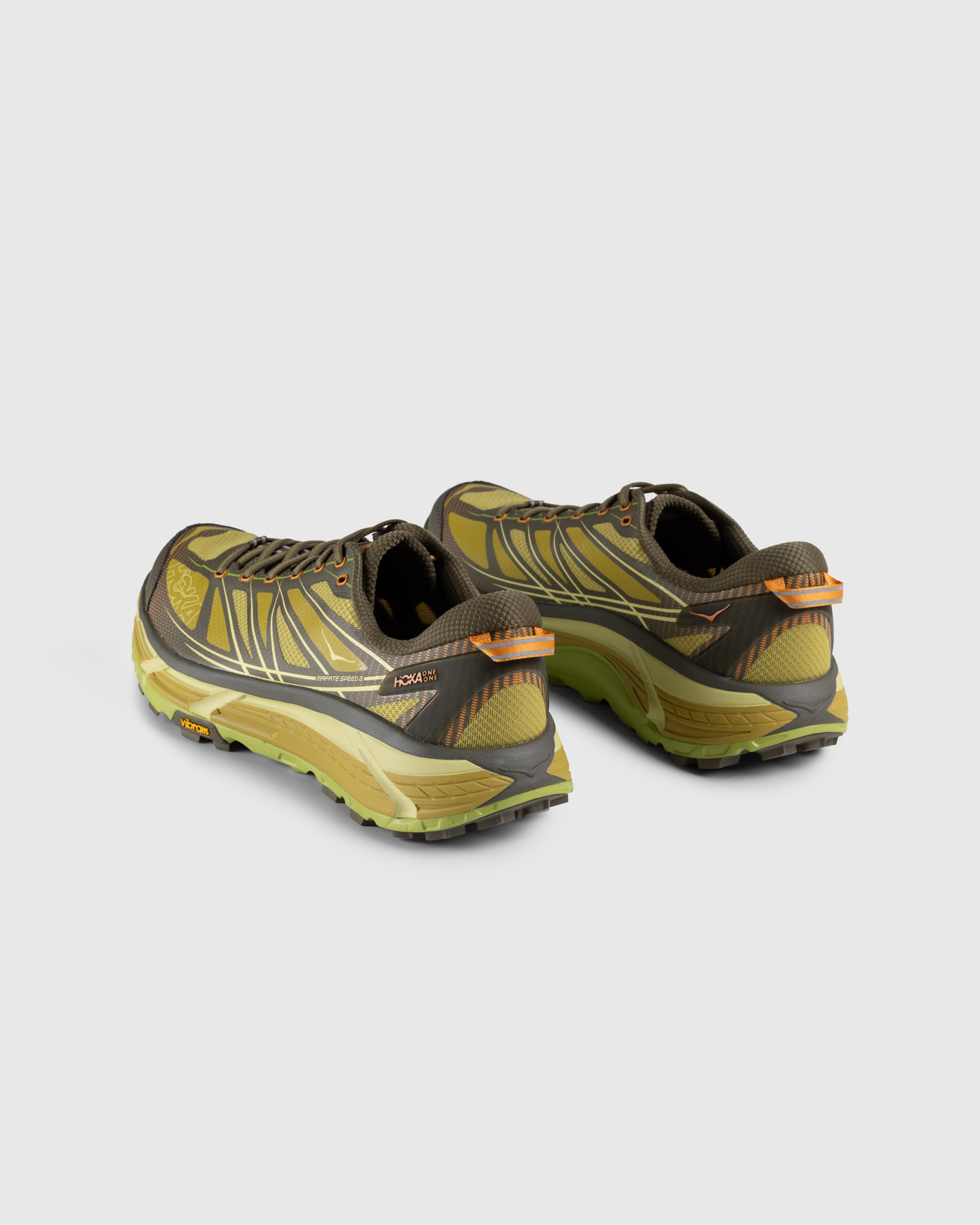 HOKA - Mafate Speed 2 Dark Olive/Golden Lichen - Footwear - Green - Image 4