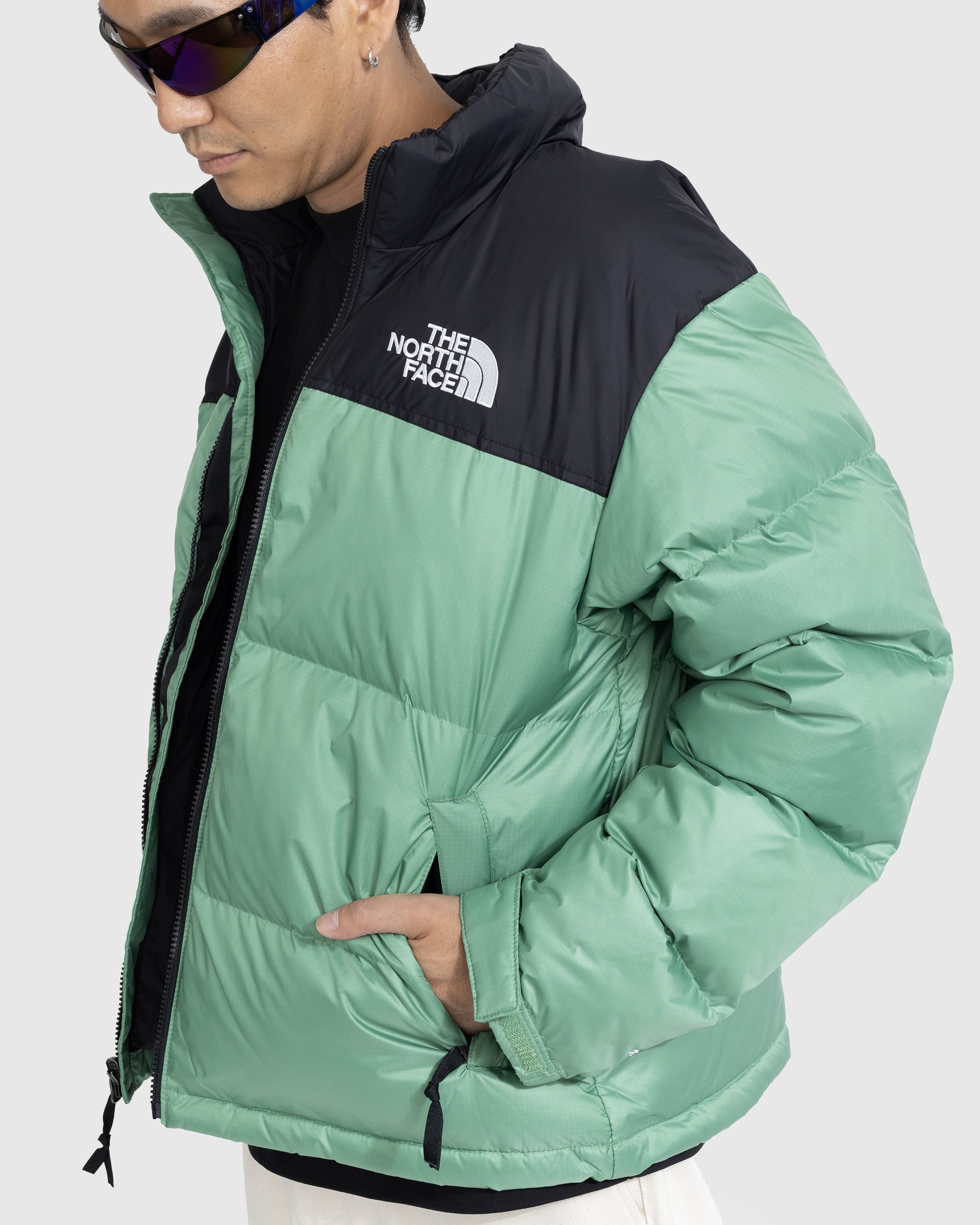 The North Face - 1996 Retro Nuptse Jacket Deep Grass Green - Clothing - Green - Image 4