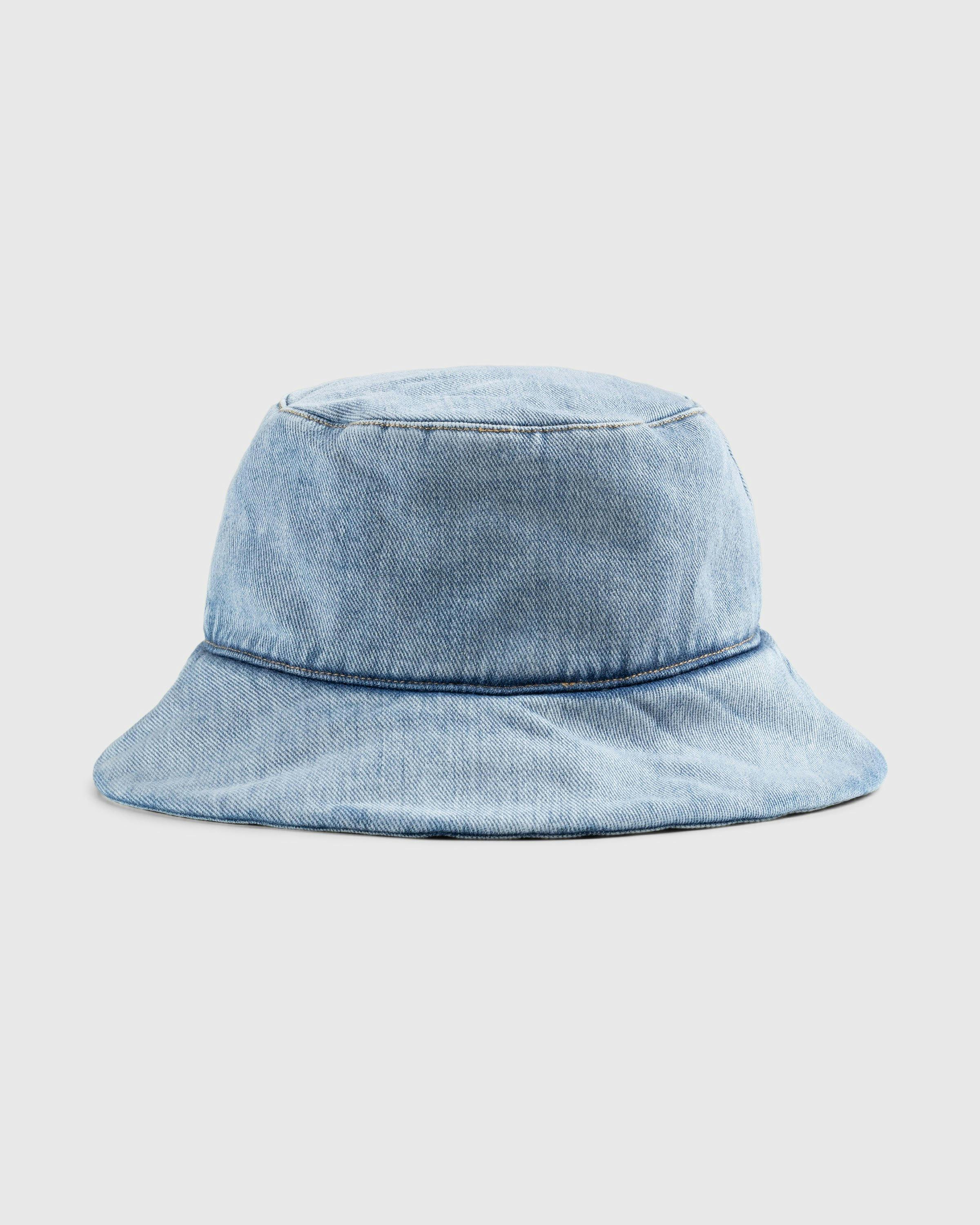 Acne Studios - Fuzzy Bucket Hat Blue  - Accessories - Blue - Image 2