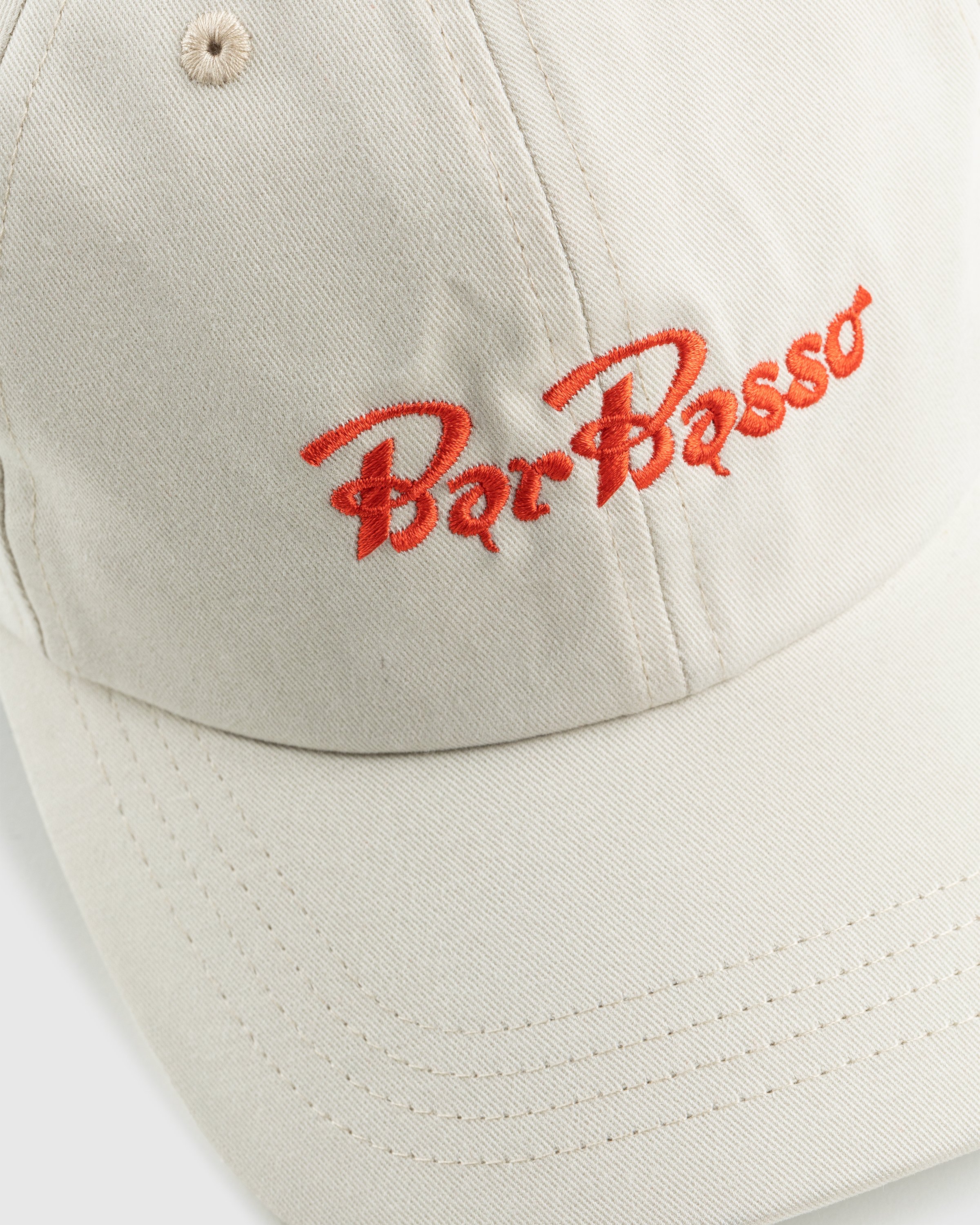 Bar Basso x Highsnobiety - Logo Cap Eggshell - Accessories - Beige - Image 4