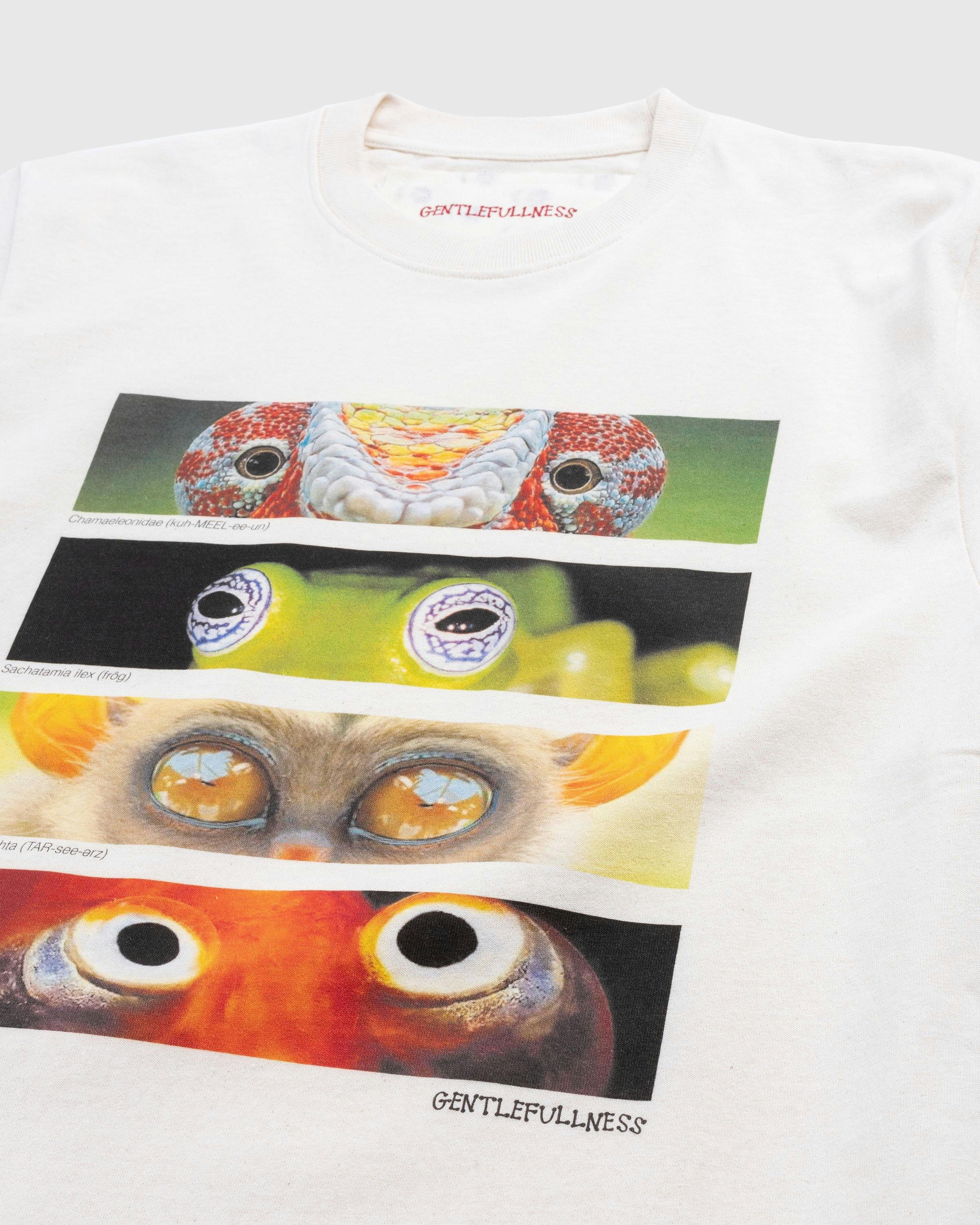 Gentle Fullness - Recycled Cotton Animal Eyes Tee Beige - Clothing - Beige - Image 5