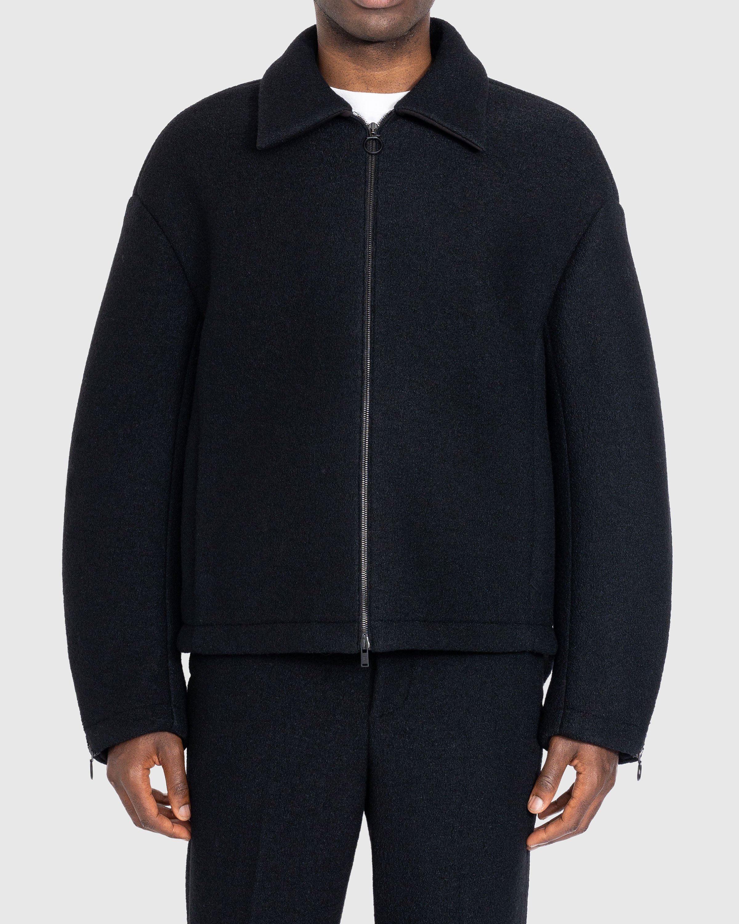 Trussardi - Boucle Jersey Scuba Jacket Black - Clothing - Black - Image 2