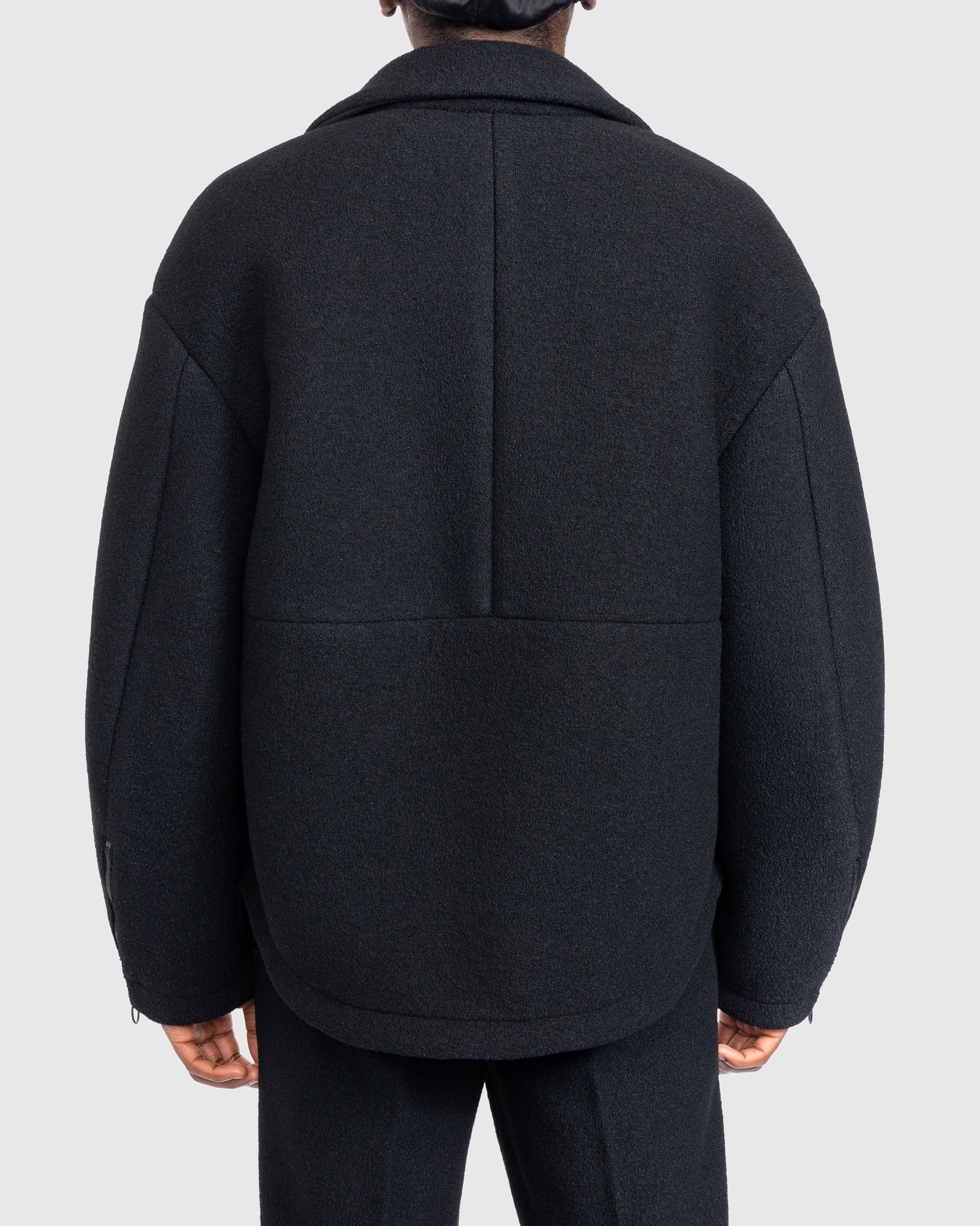 Trussardi - Boucle Jersey Scuba Jacket Black - Clothing - Black - Image 4