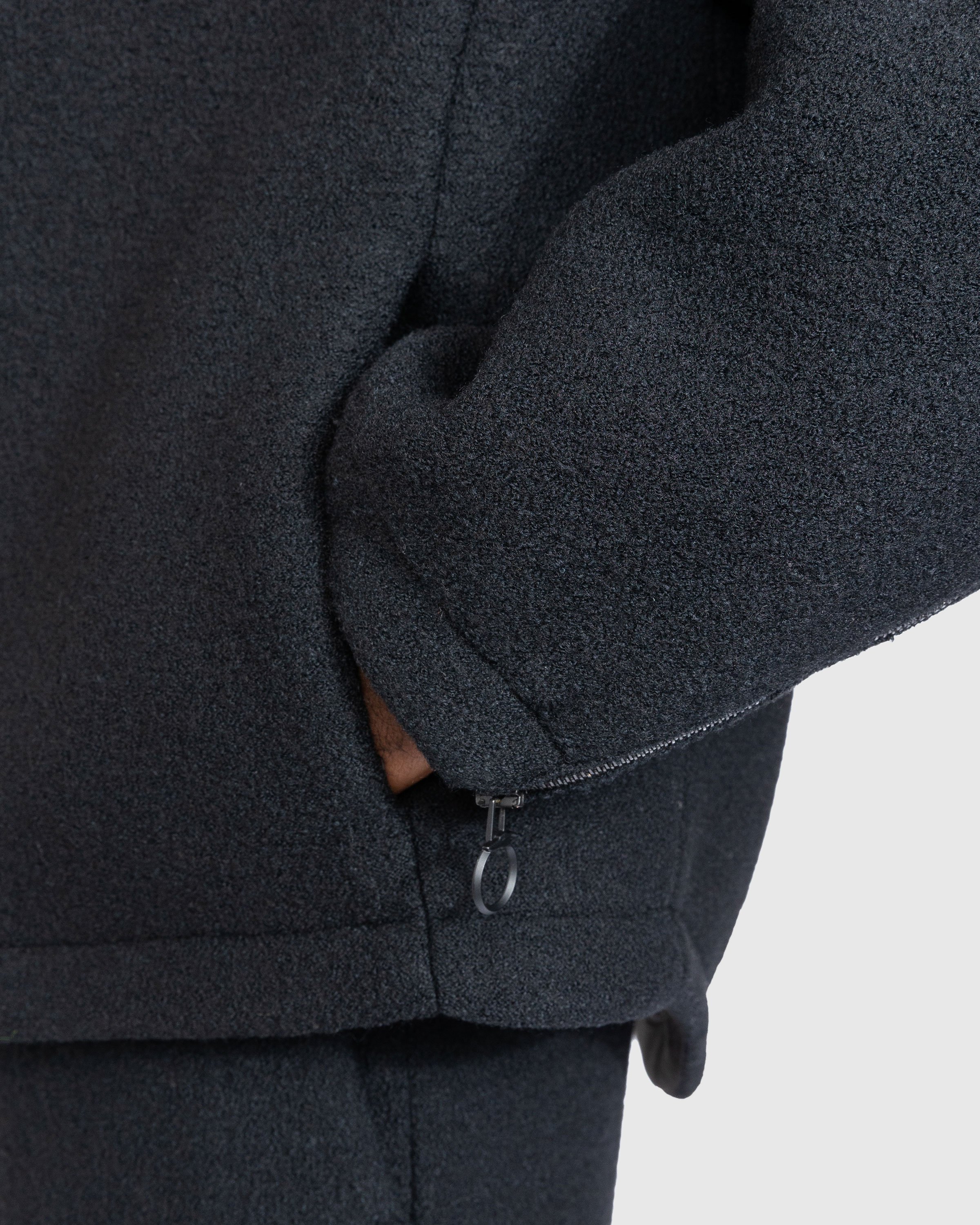 Trussardi - Boucle Jersey Scuba Jacket Black - Clothing - Black - Image 6