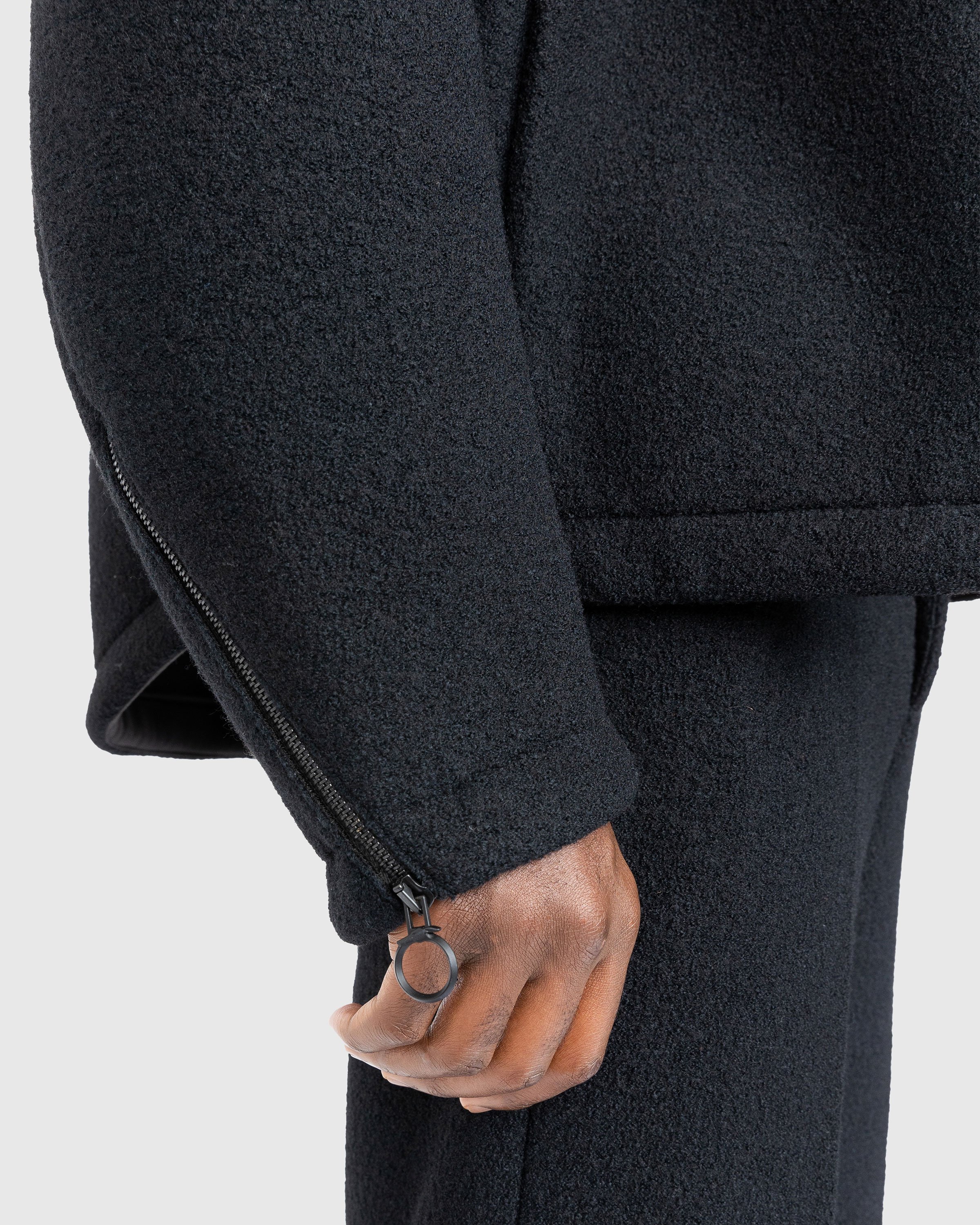 Trussardi - Boucle Jersey Scuba Jacket Black - Clothing - Black - Image 7