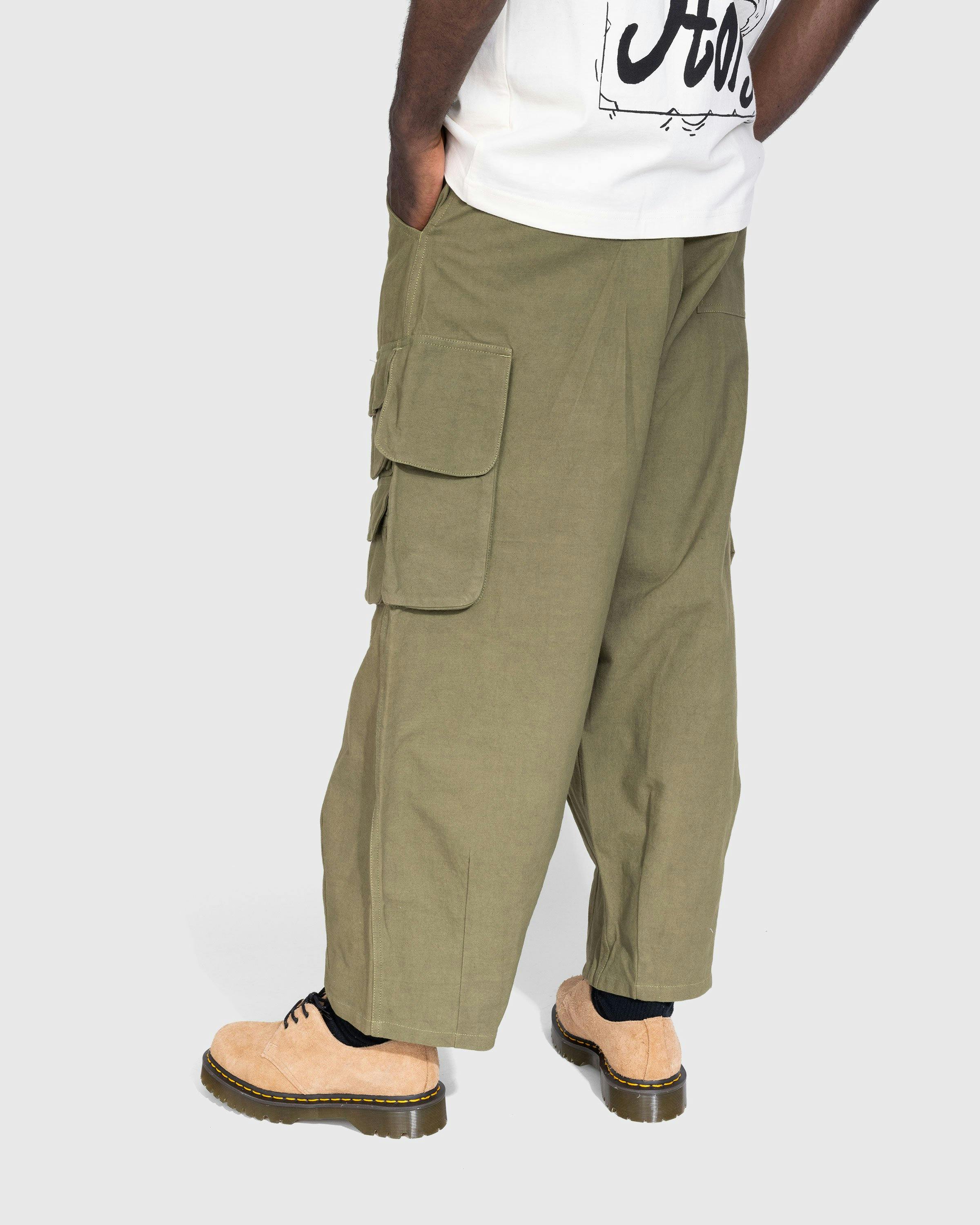 Story mfg. - Forager Pants Olive Slub - Clothing - Green - Image 3