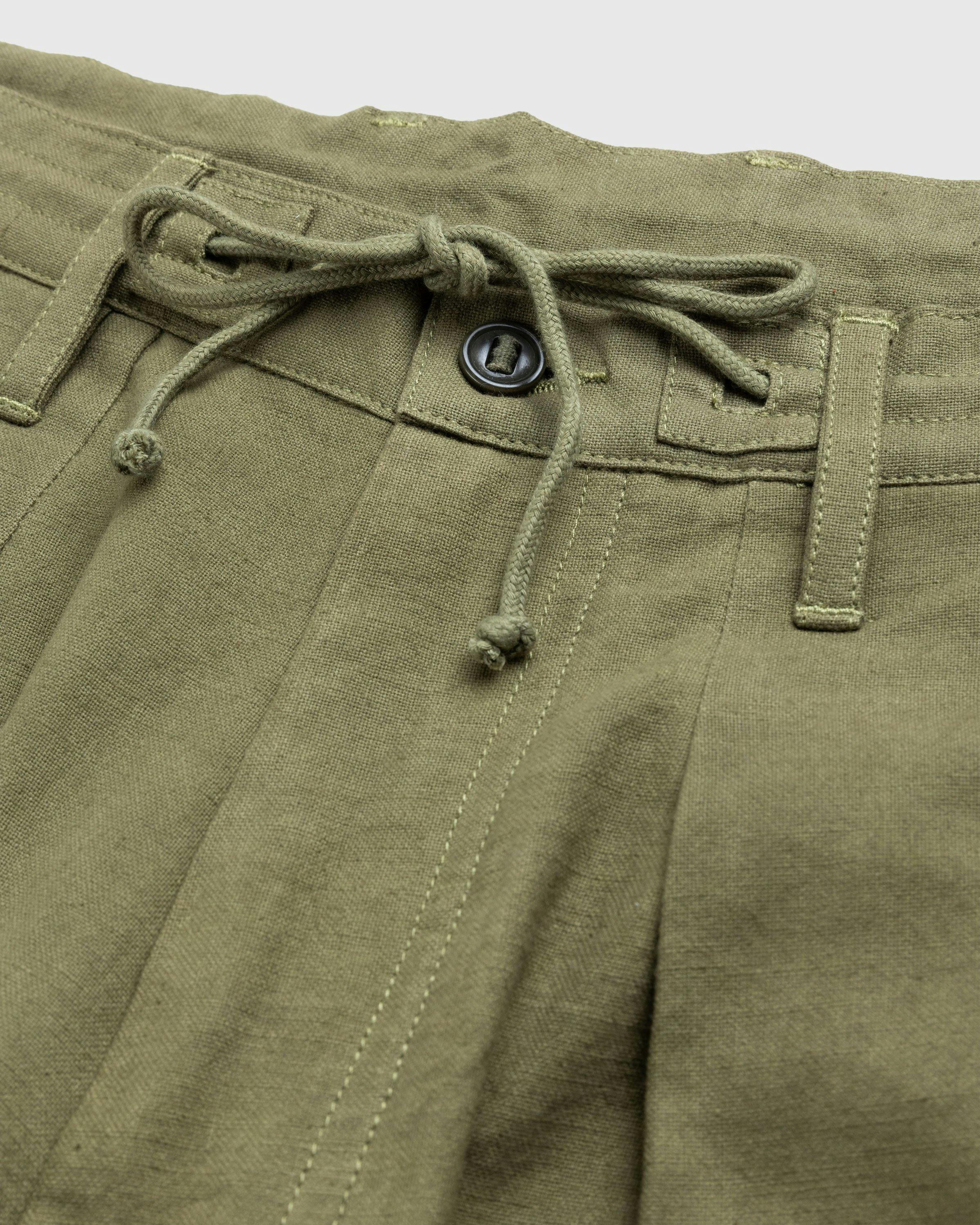 Story mfg. – Forager Pants Olive Slub