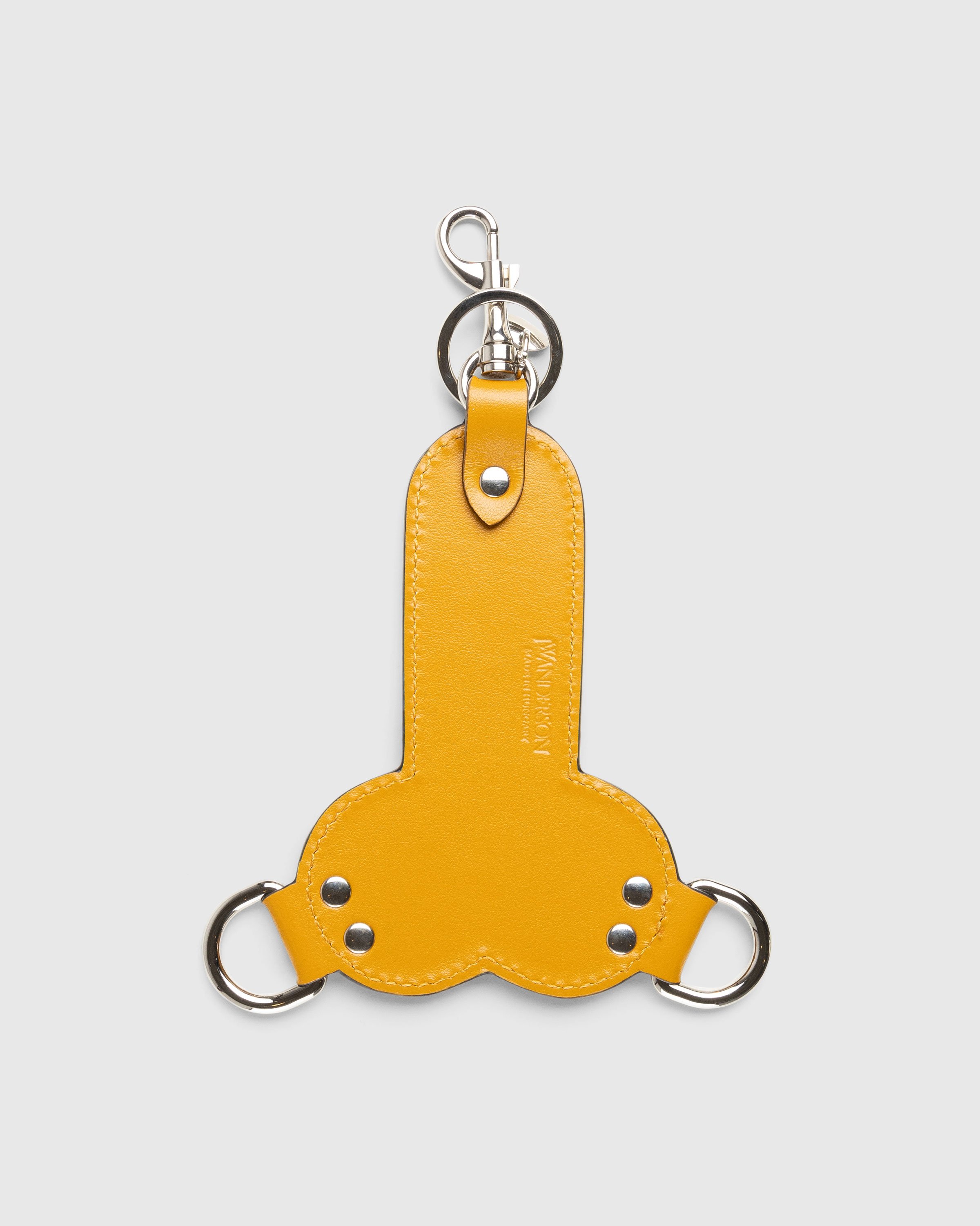 J.W. Anderson - Punk Penis Keyring Mustard - Accessories - Yellow - Image 1