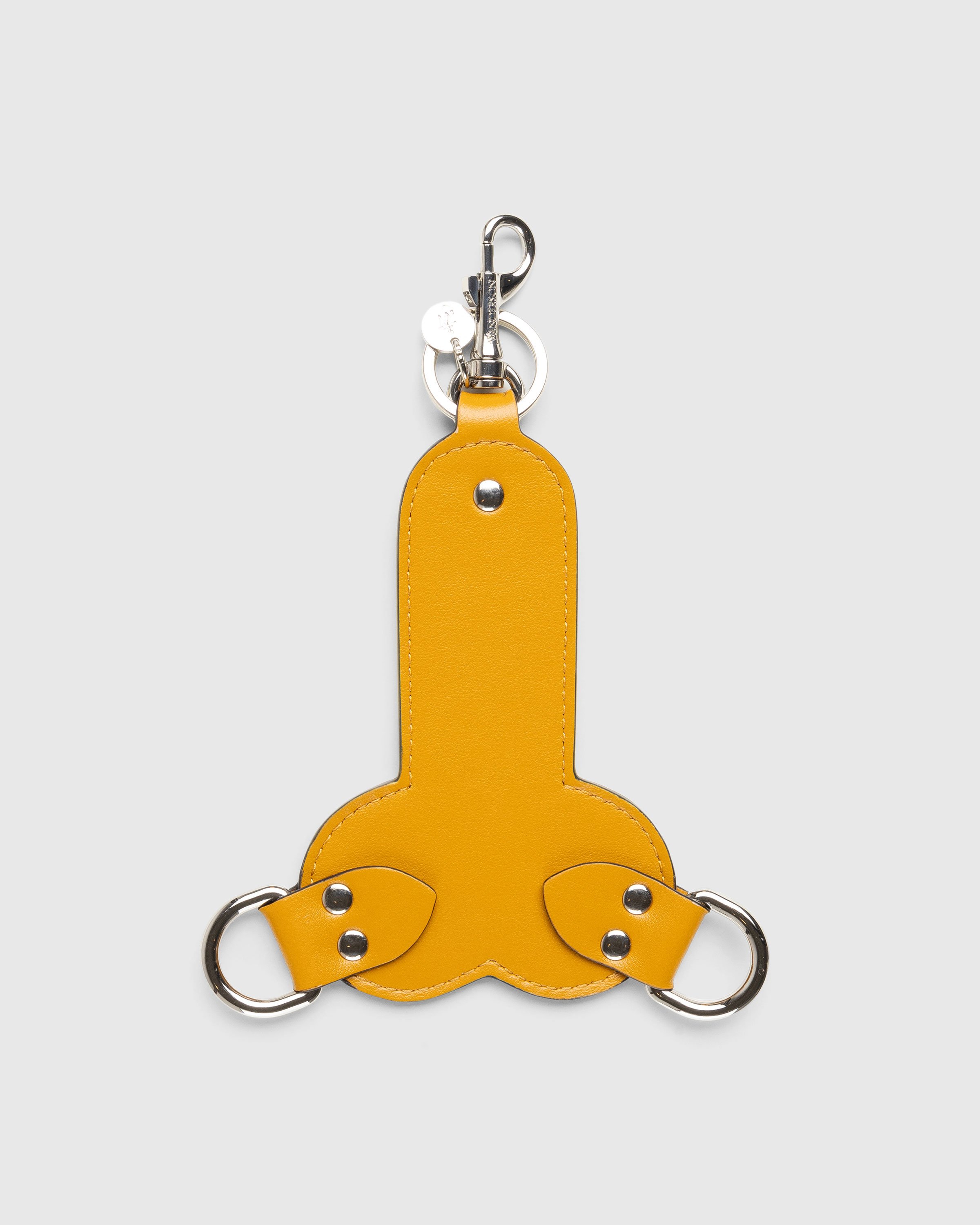 J.W. Anderson - Punk Penis Keyring Mustard - Accessories - Yellow - Image 2
