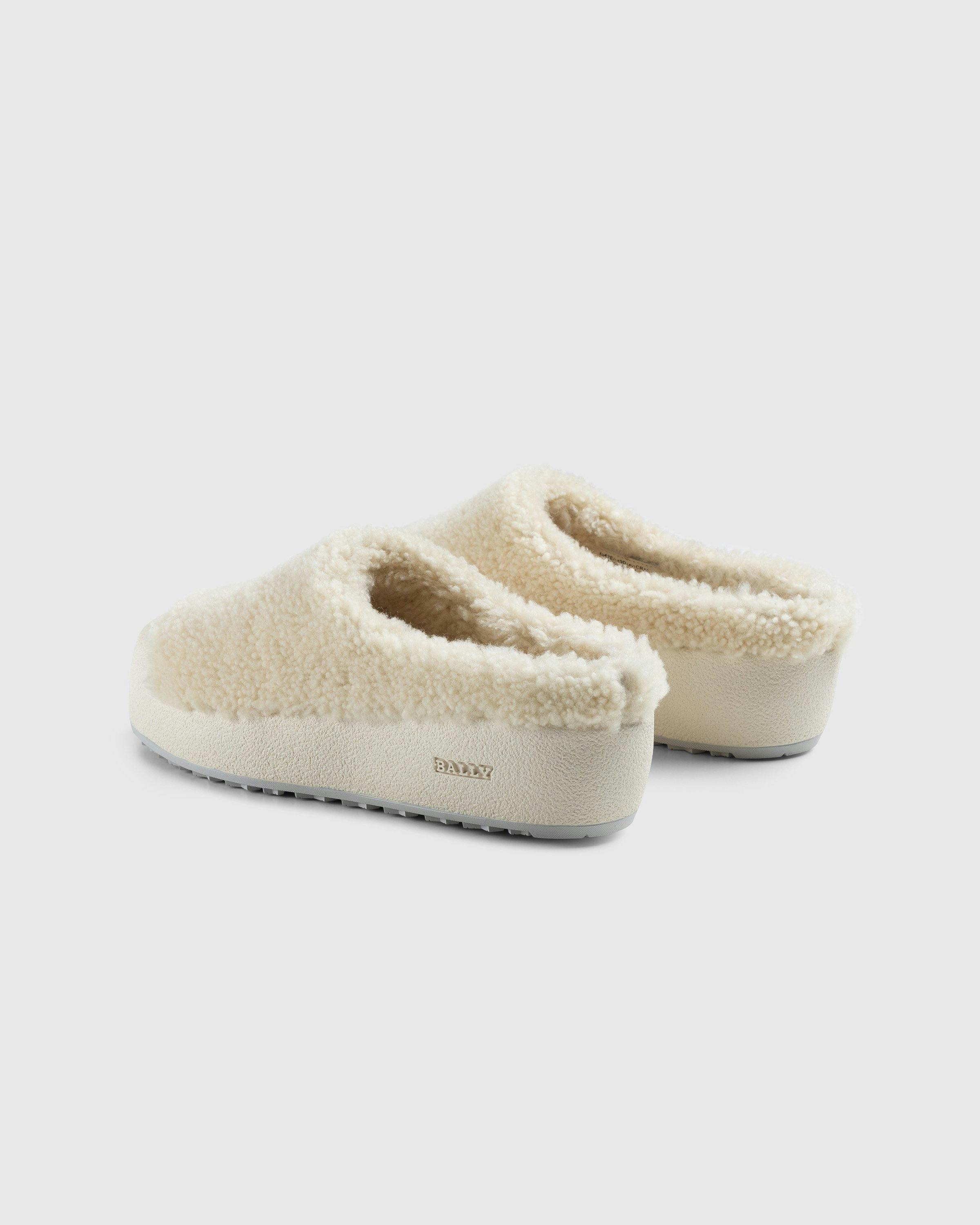 Bally - Crans Leather Slippers Beige - Footwear - Beige - Image 4