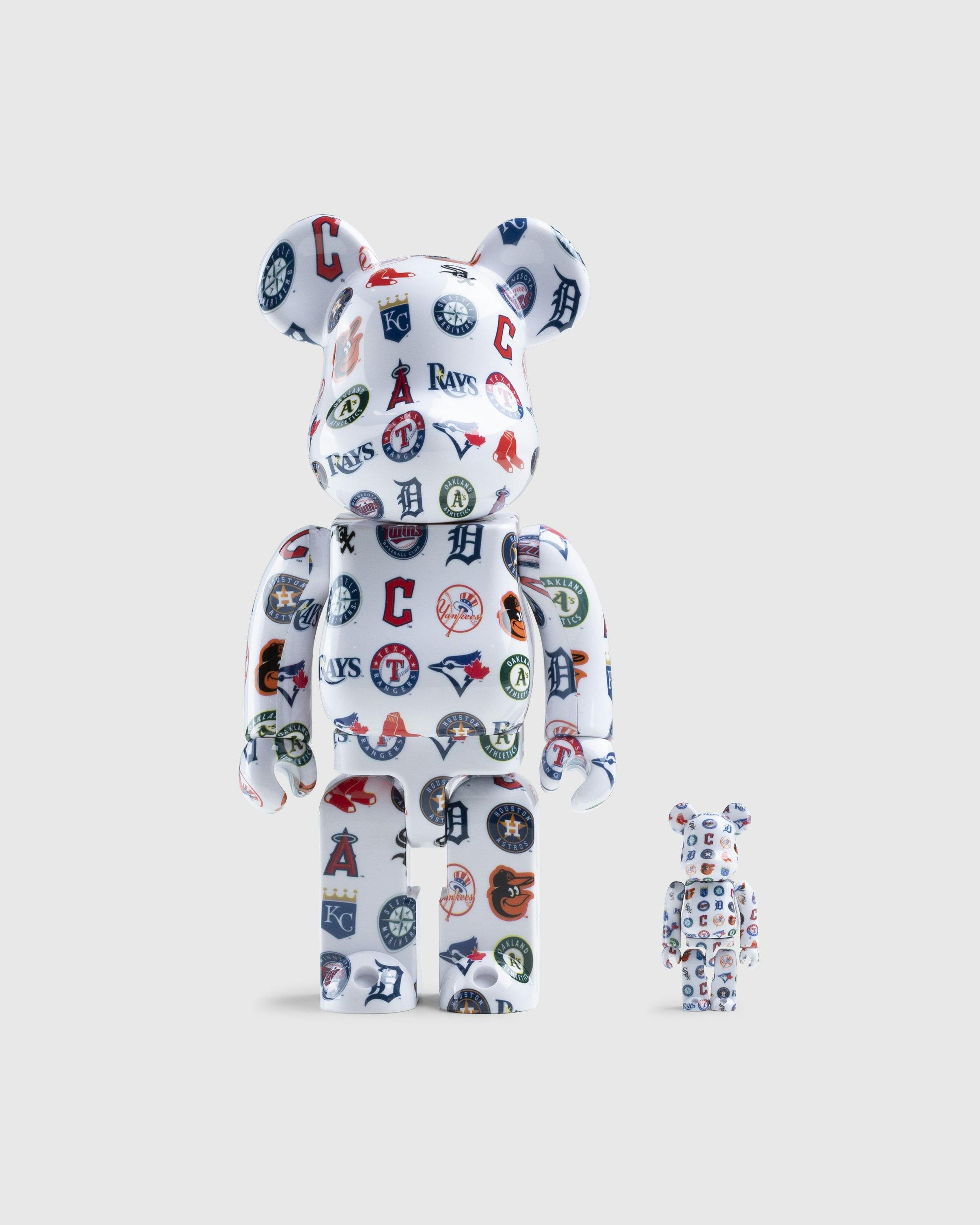 Medicom - Be@rbrick MLB American League 100% & 400% Set Multi - Lifestyle - Multi - Image 1