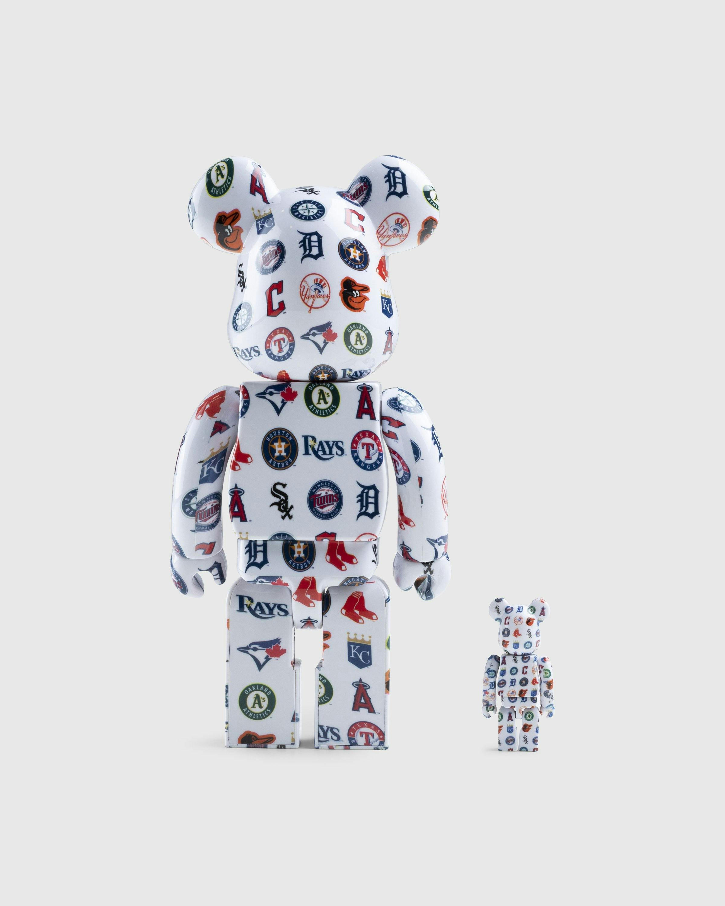 Medicom - Be@rbrick MLB American League 100% & 400% Set Multi - Lifestyle - Multi - Image 2