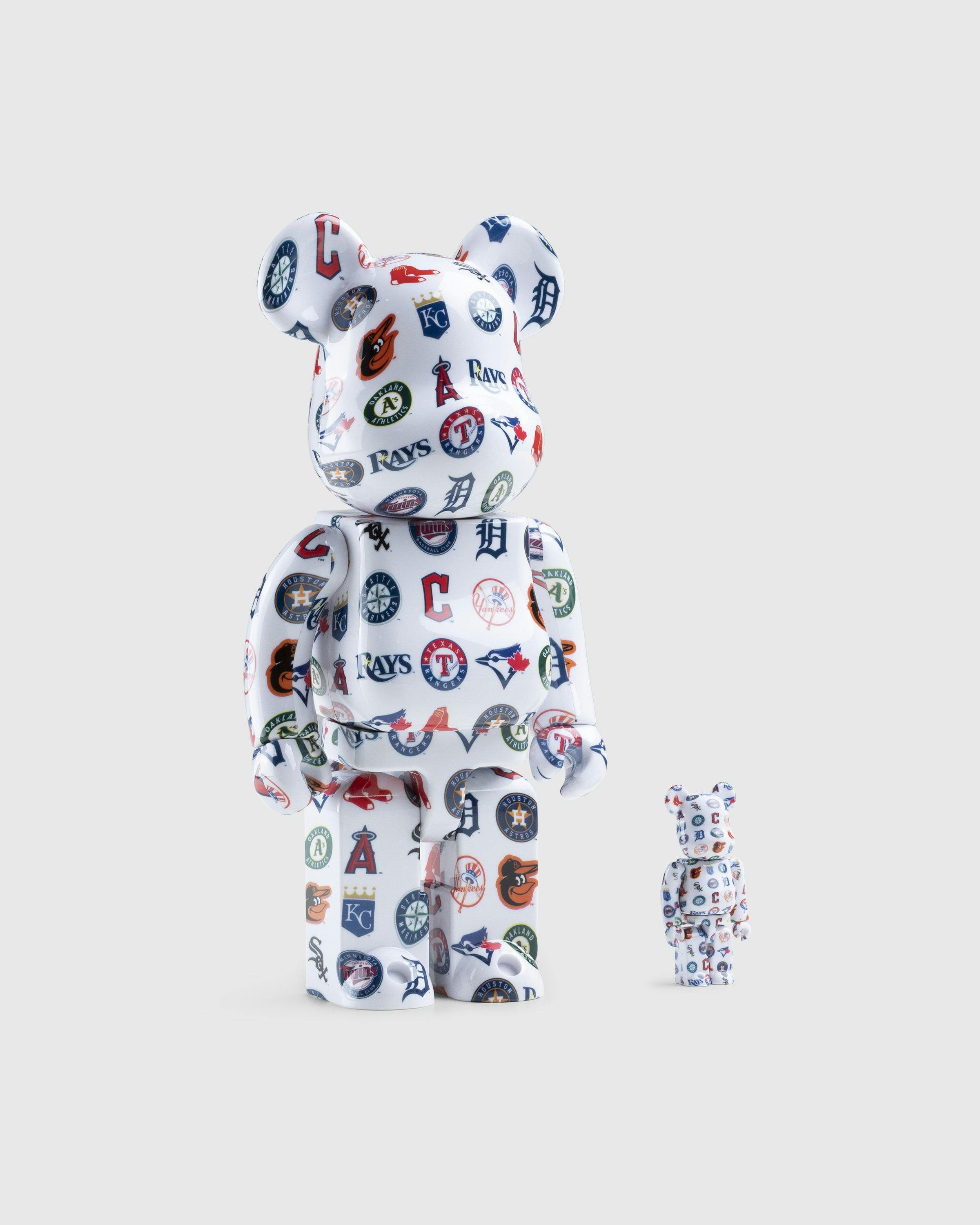 Medicom - Be@rbrick MLB American League 100% & 400% Set Multi - Lifestyle - Multi - Image 3