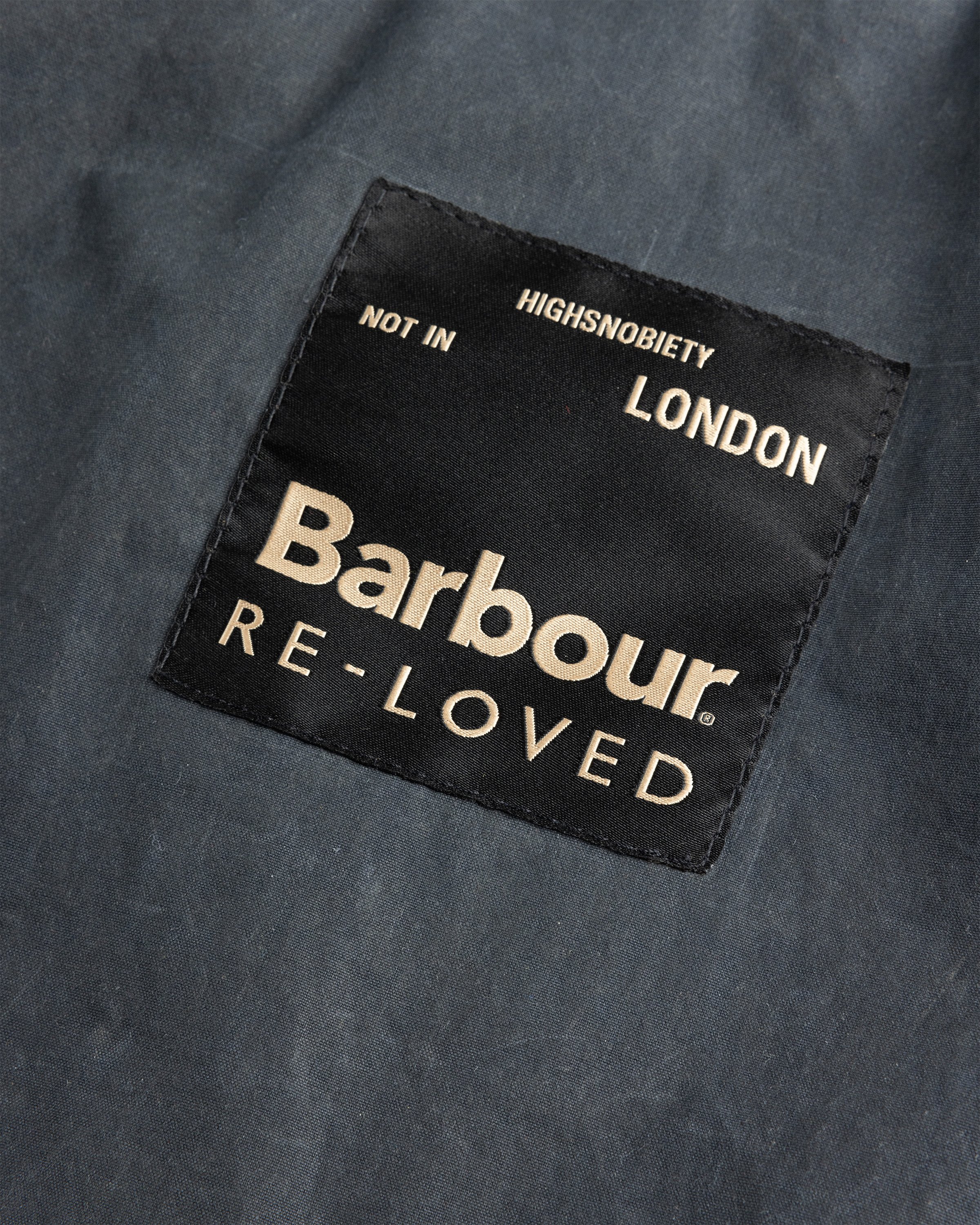 Barbour x Highsnobiety - Re-Loved Cropped Bedale Jacket 1 - 36 - Grey-Black - Clothing -  - Image 4