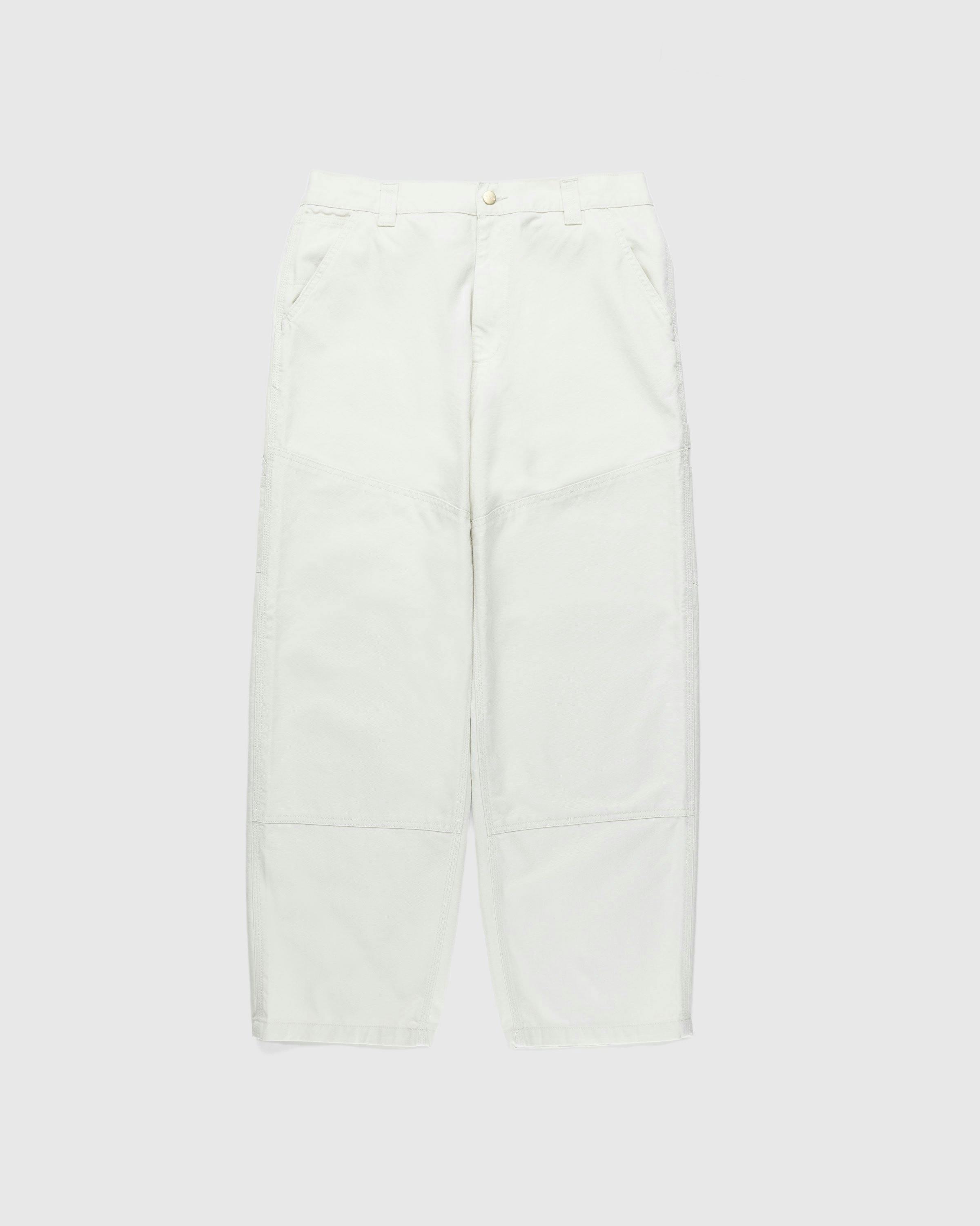 Carhartt WIP - Wide Panel Pant Salt/Rinsed - Clothing - White - Image 1