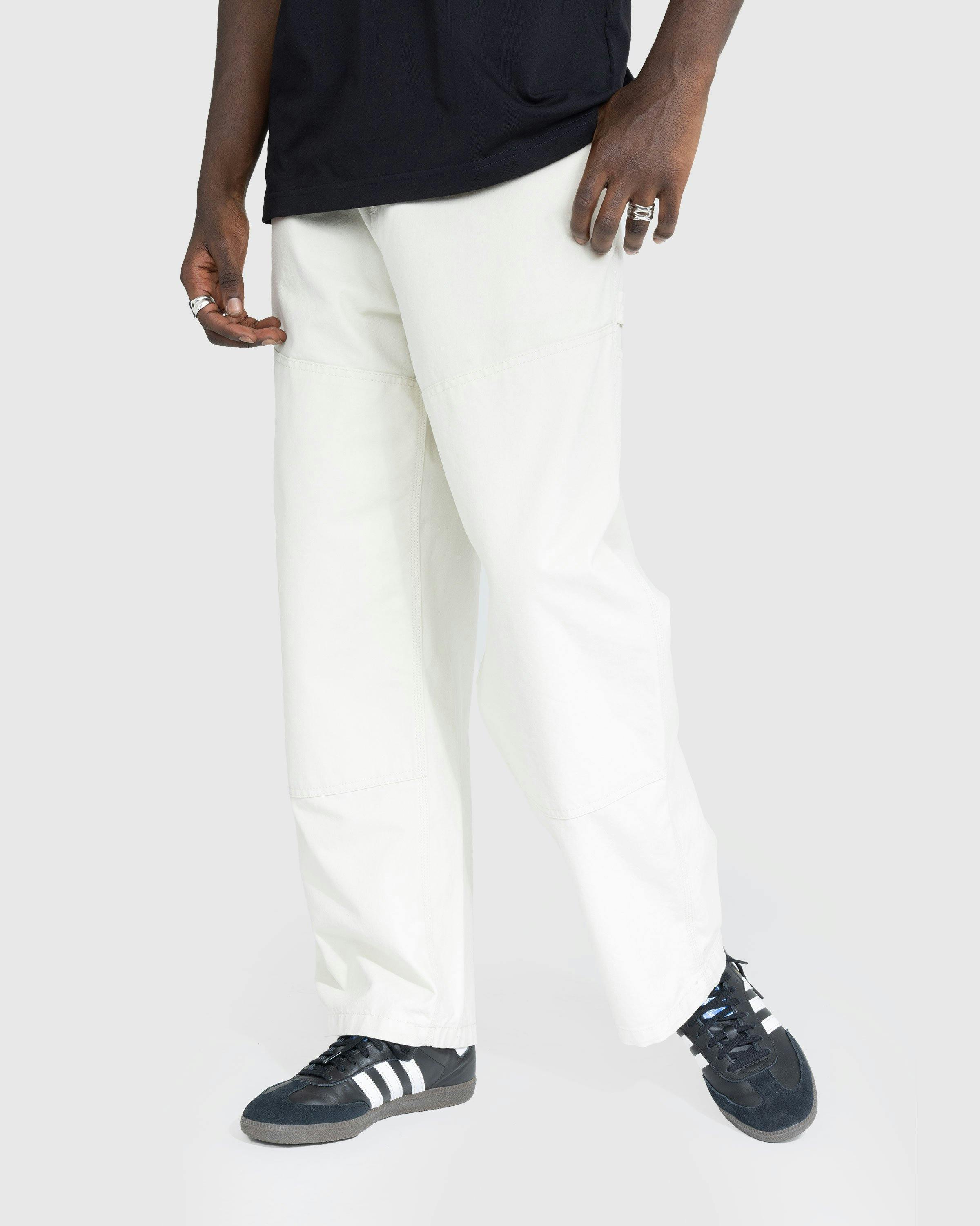 Carhartt WIP - Wide Panel Pant Salt/Rinsed - Clothing - White - Image 2