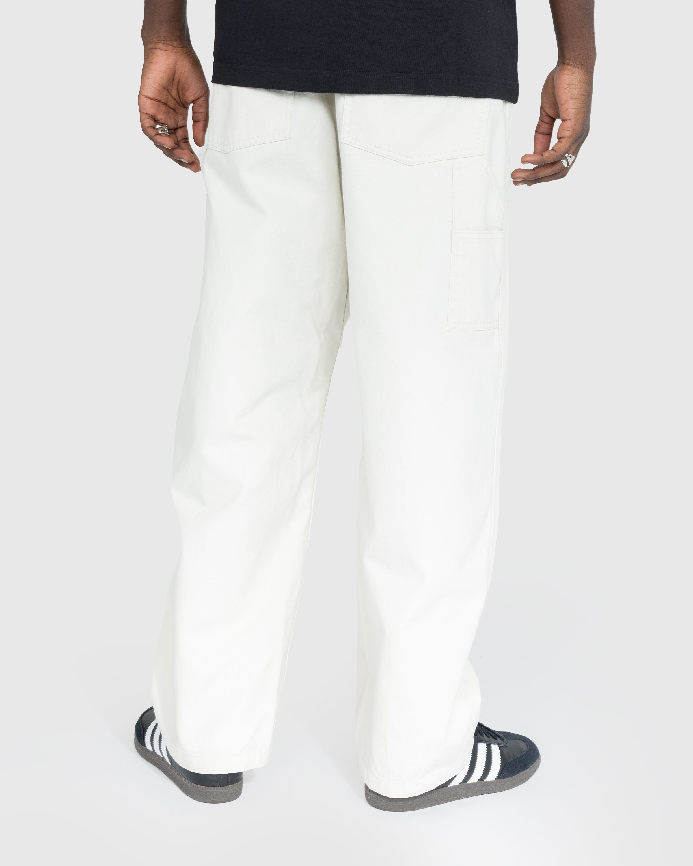 Carhartt WIP - Wide Panel Pant Salt/Rinsed - Clothing - White - Image 3