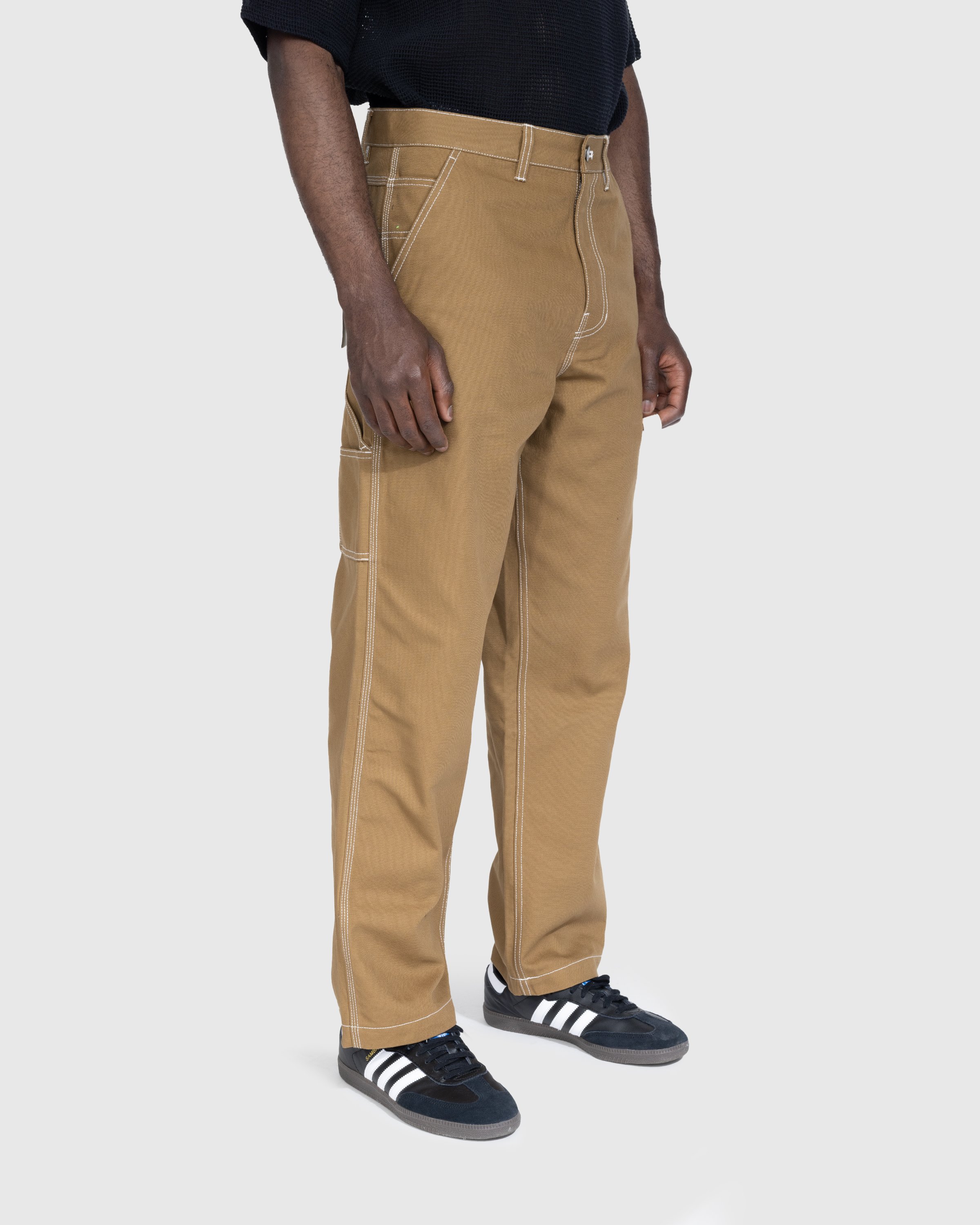 Highsnobiety - Carpenter Trouser Dark Beige - Clothing - Brown - Image 5