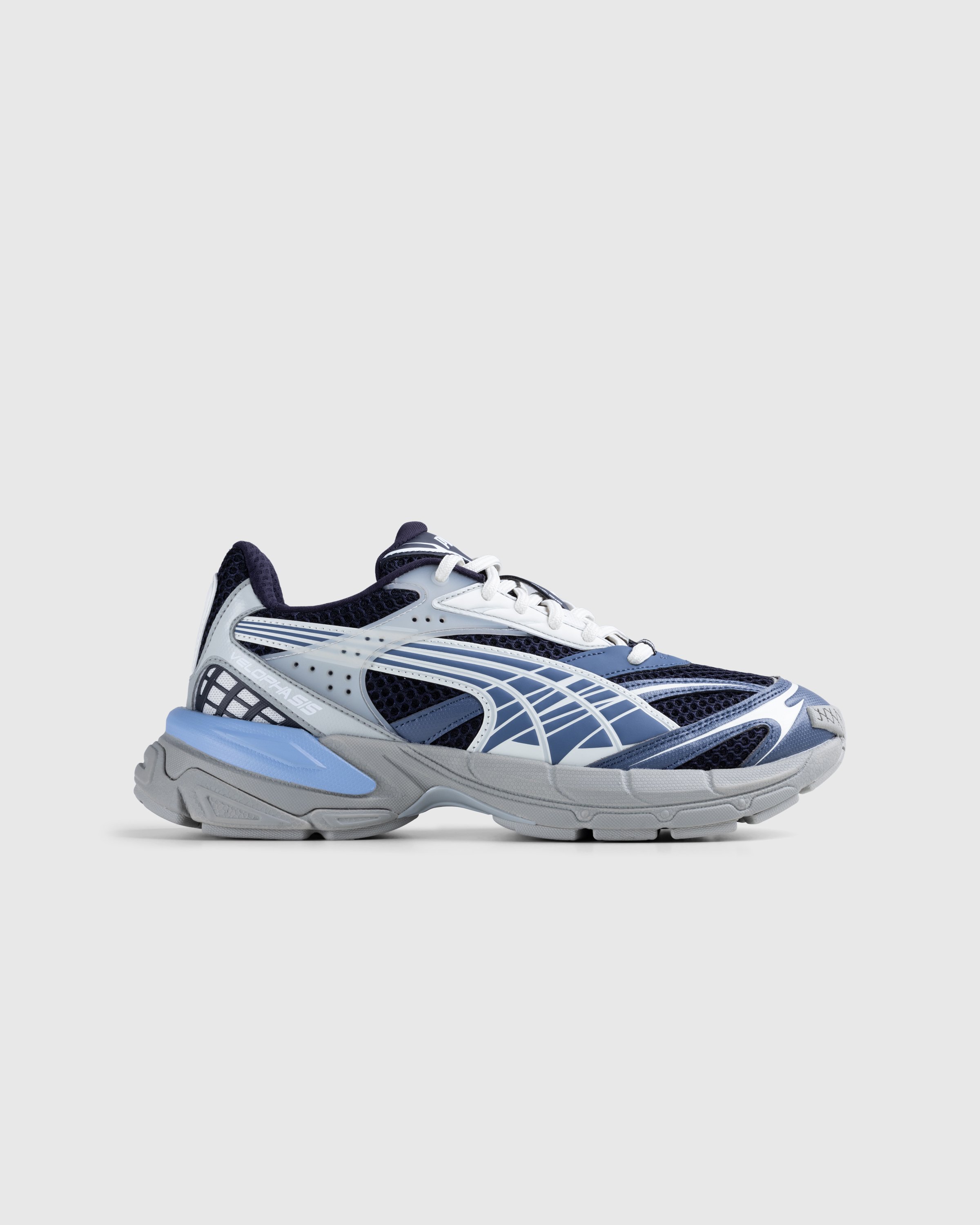 Puma - Velophasis Phased White/Blue - Footwear - Multi - Image 1