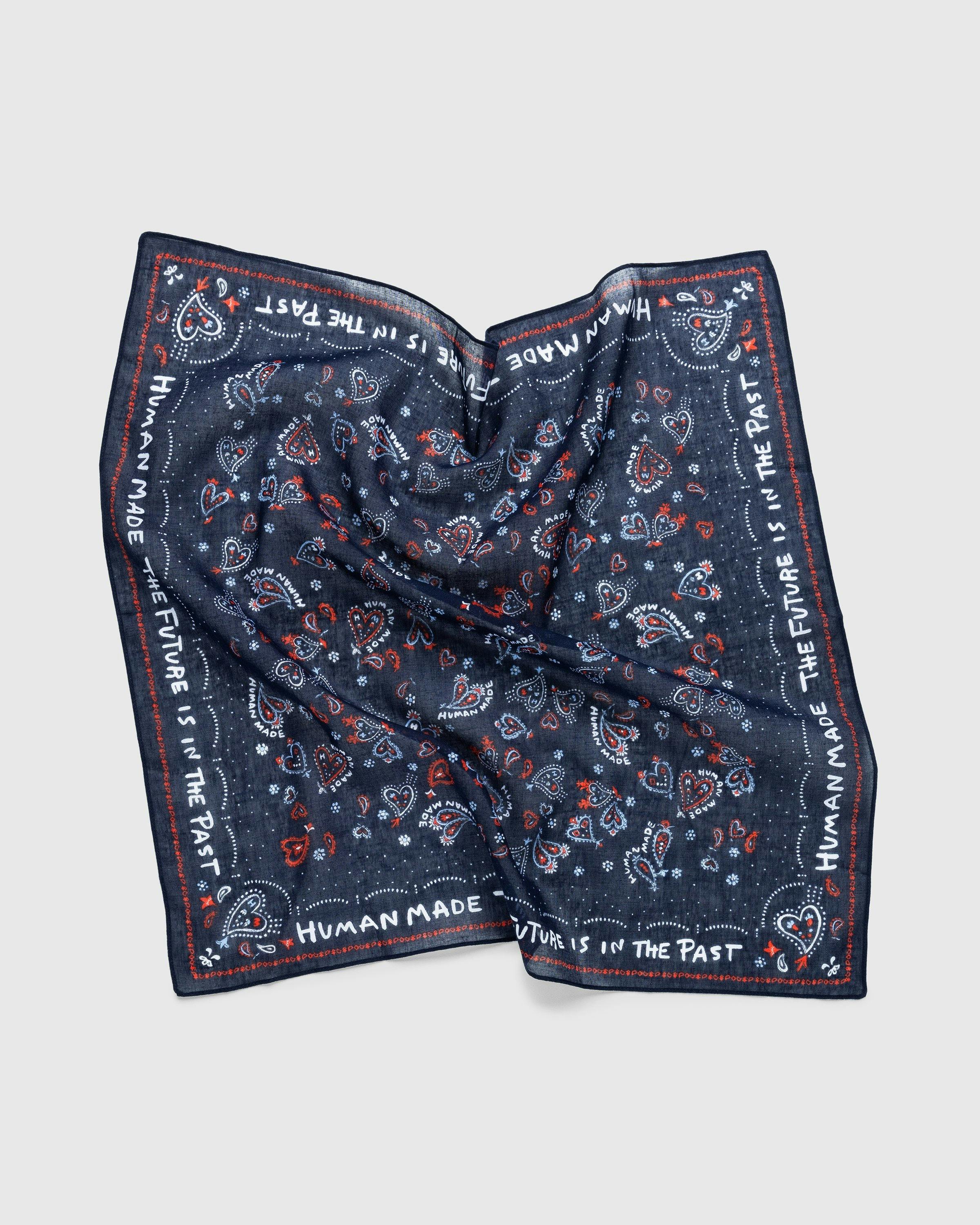 Human Made - Paisley Bandana Navy - Accessories - Blue - Image 1