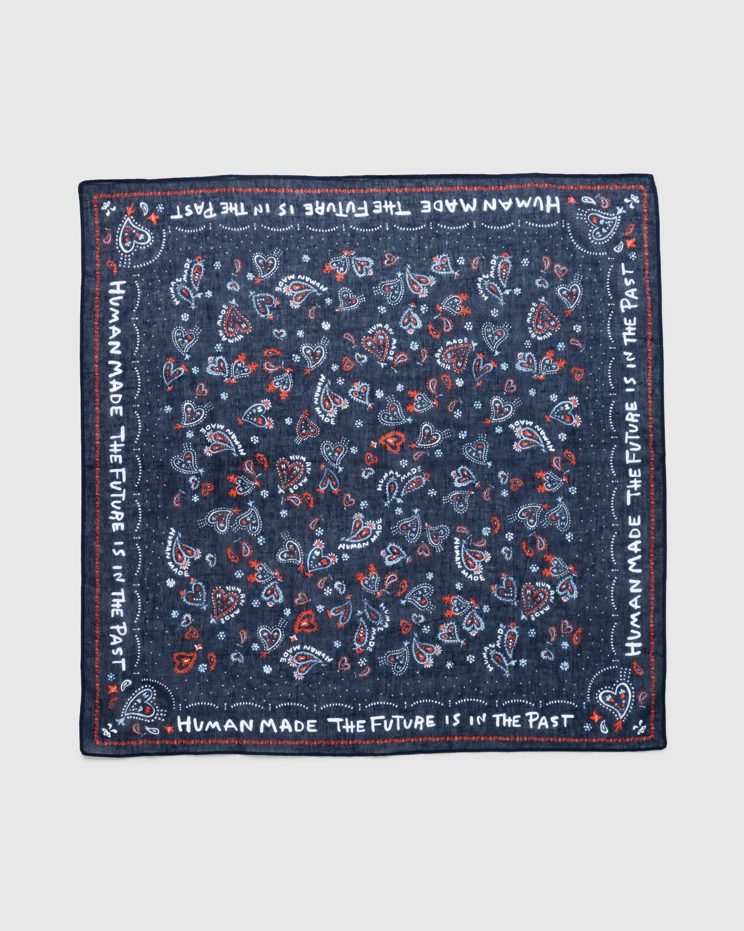 Human Made - Paisley Bandana Navy - Accessories - Blue - Image 2