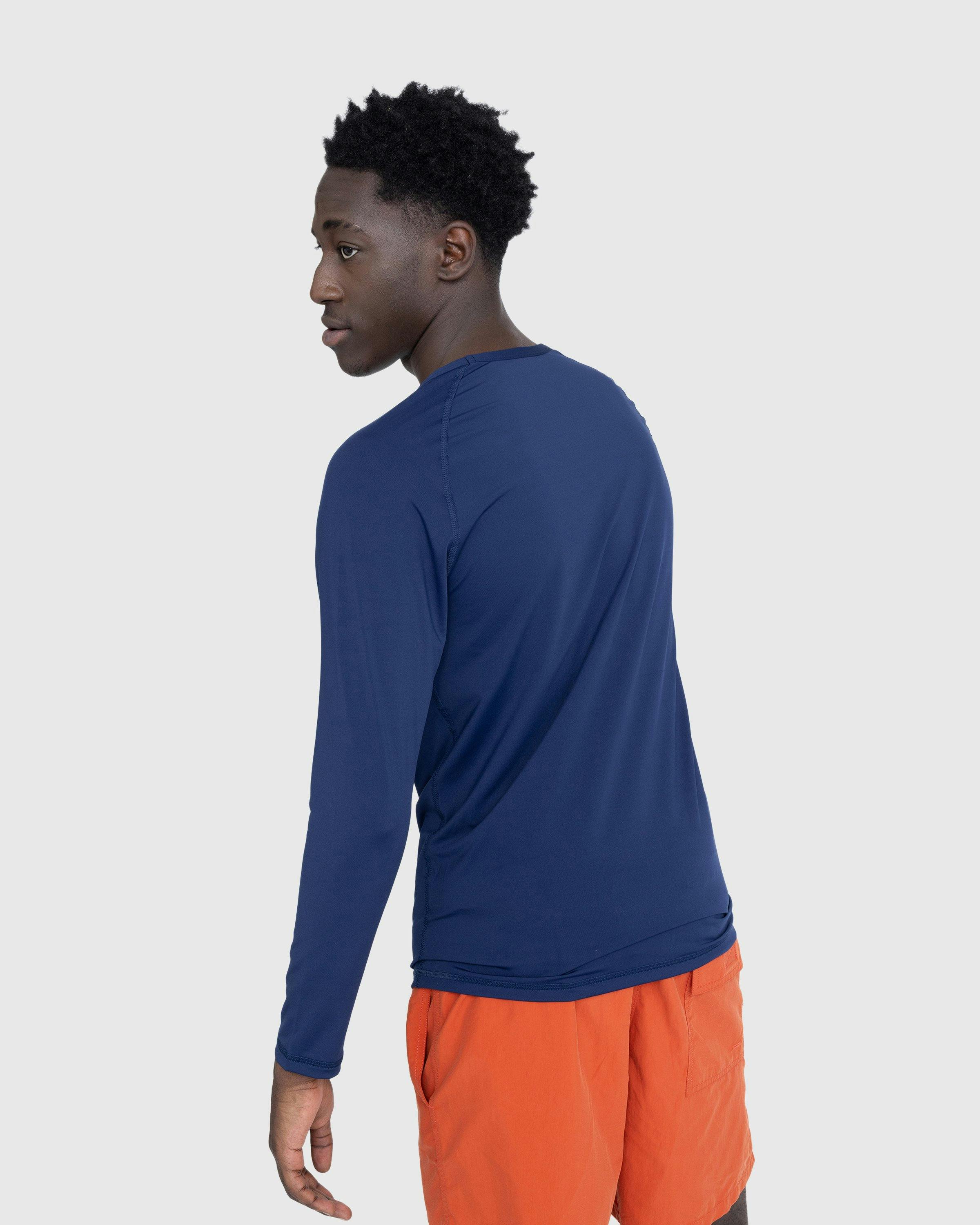 Vilebrequin x Highsnobiety - Long Sleeve Logo Rashguard Navy - Clothing - Blue - Image 3