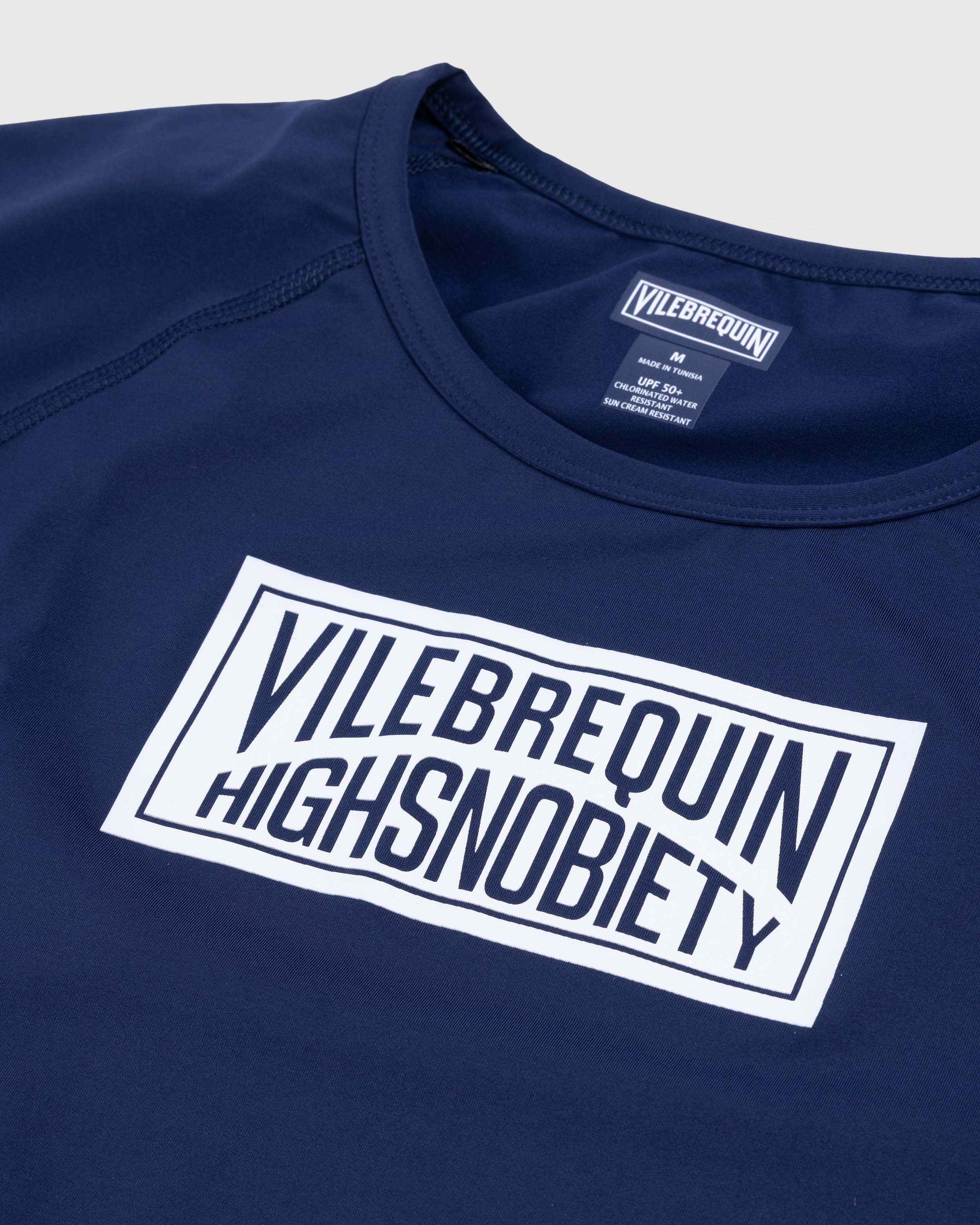 Vilebrequin x Highsnobiety - Long Sleeve Logo Rashguard Navy - Clothing - Blue - Image 6