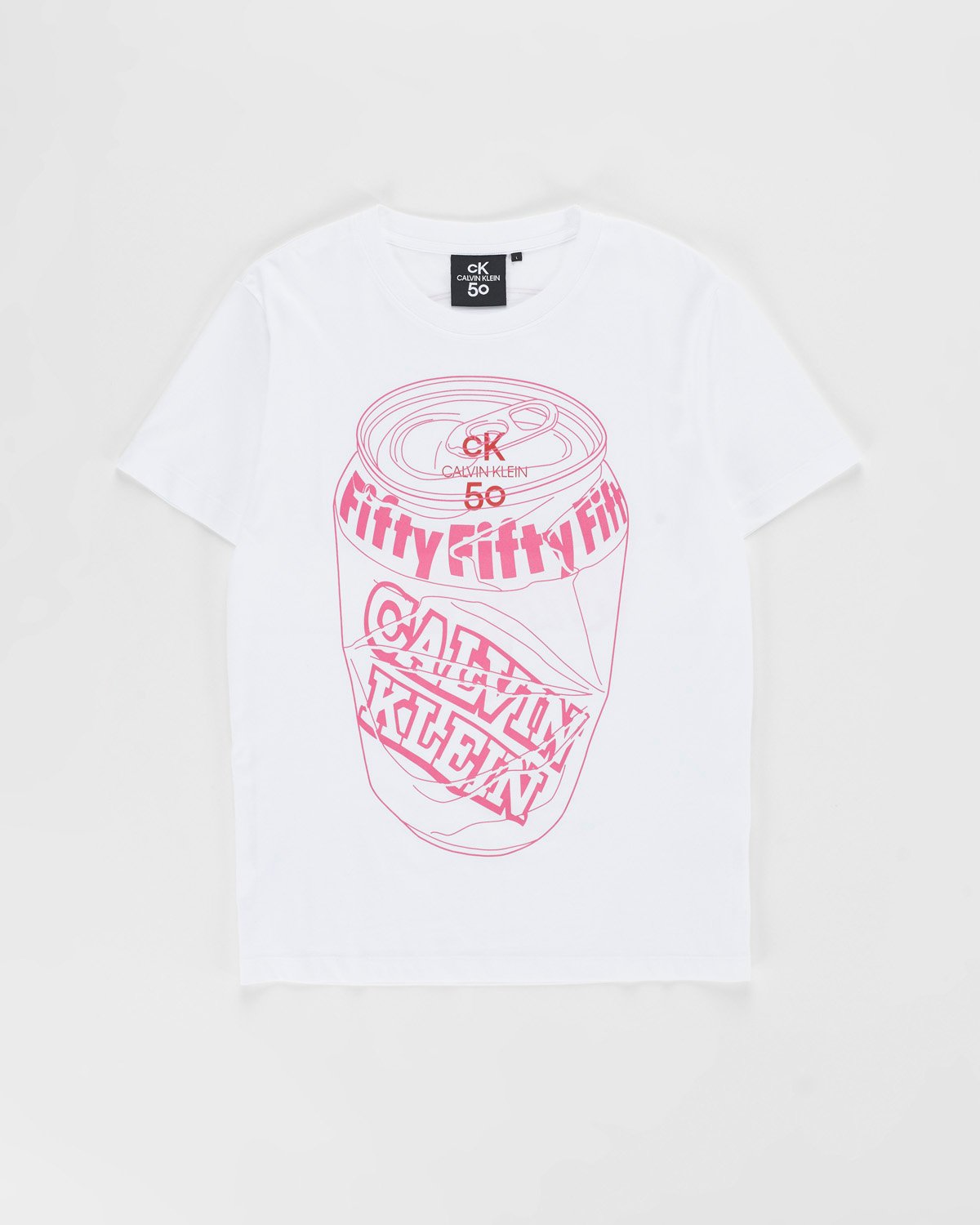 Calvin Klein x Highsnobiety - CK50 T-shirt - Clothing - White - Image 1