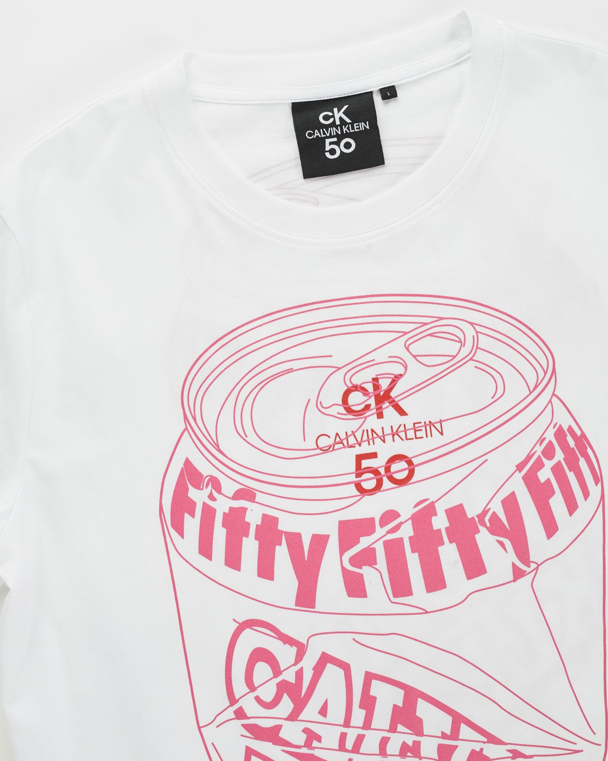 Calvin Klein x Highsnobiety - CK50 T-shirt - Clothing - White - Image 3