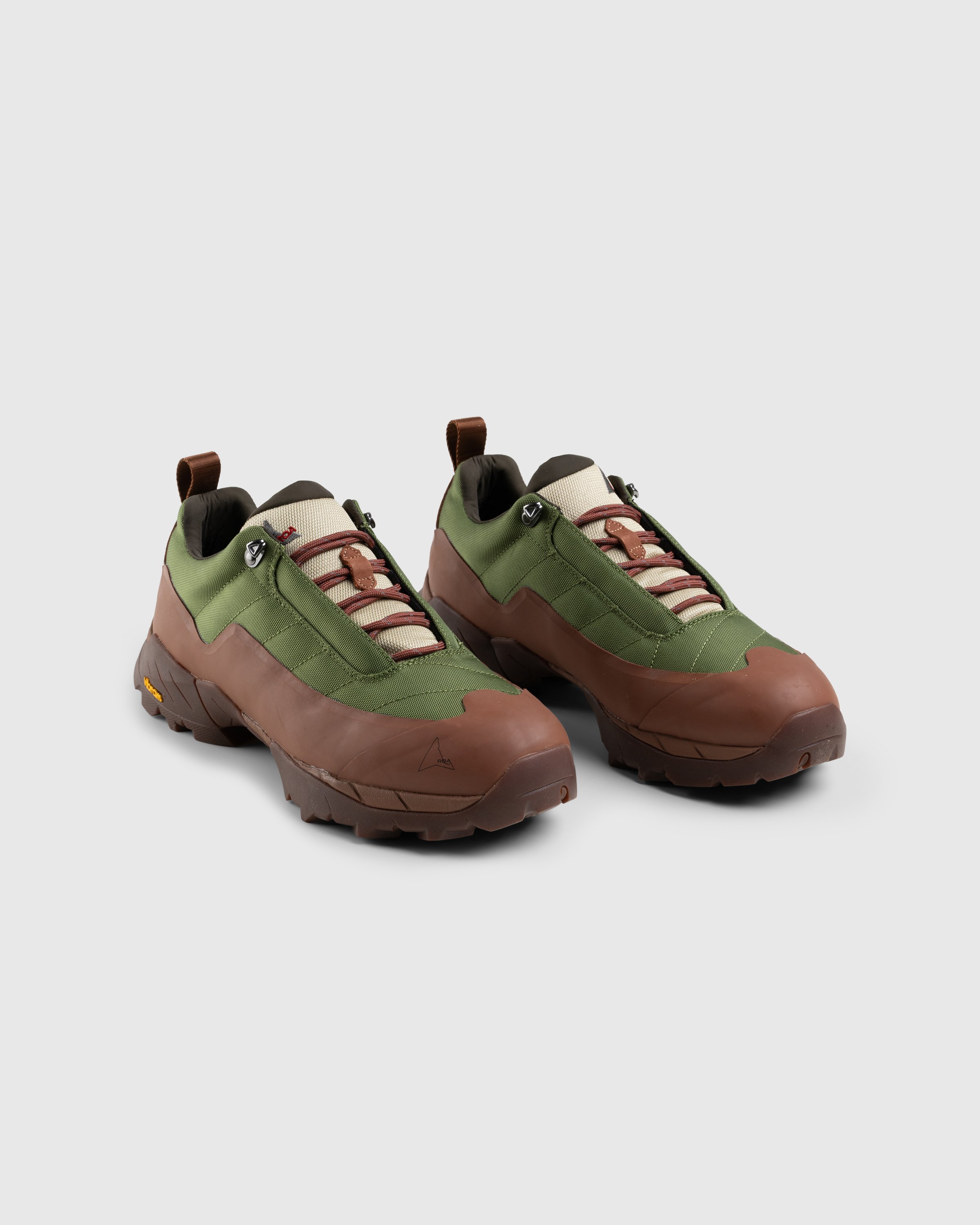 ROA - Katharina Sneakers Olive/Rust - Footwear - Green - Image 3