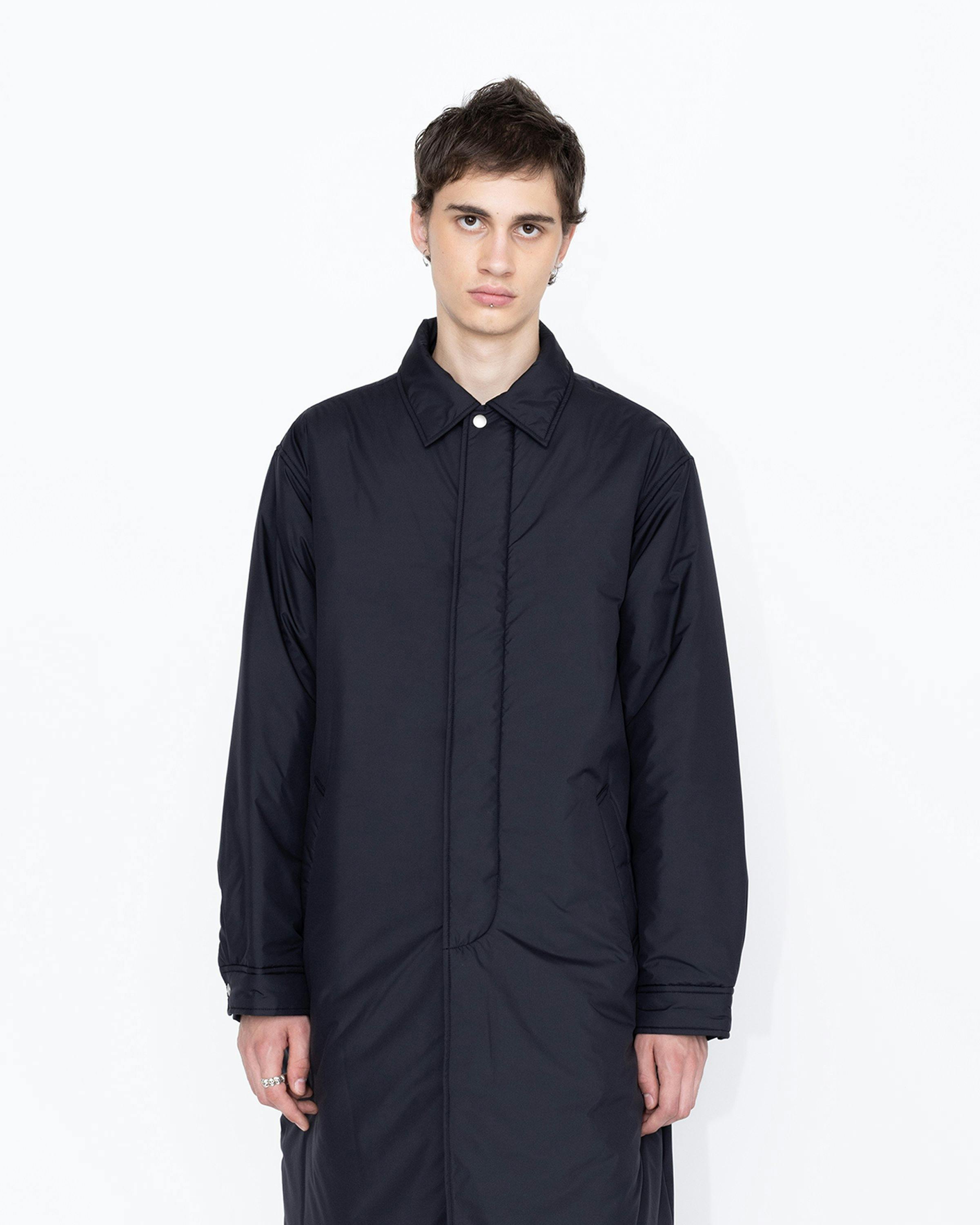 Highsnobiety HS05 - Light Insulated Eco-Poly Trench Coat Black - Clothing - Black - Image 3