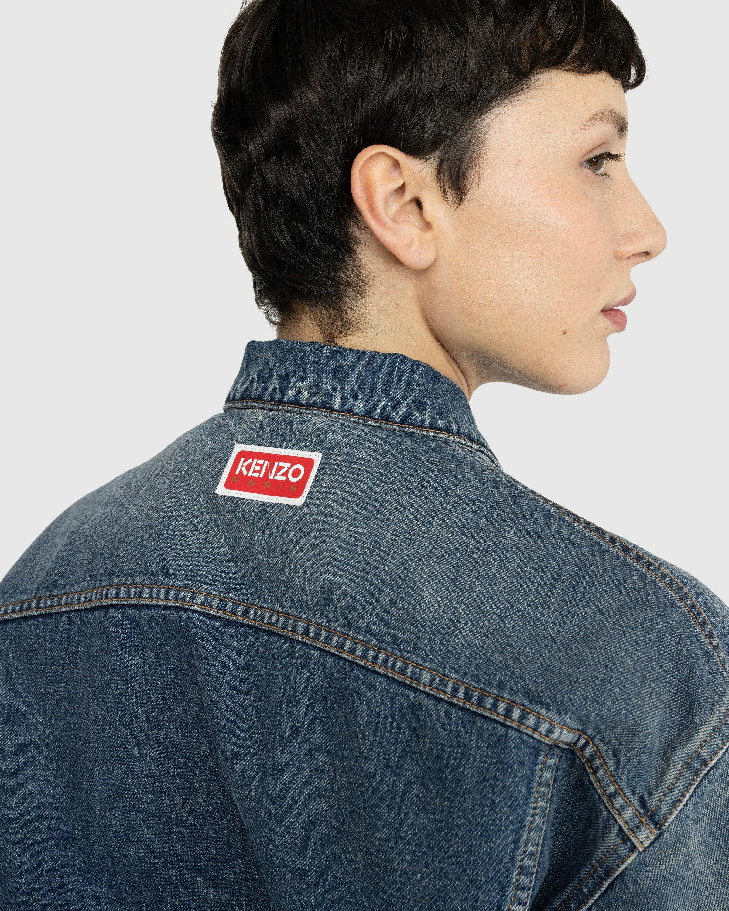 Kenzo - Denim Trucker Jacket - Clothing - Blue - Image 5