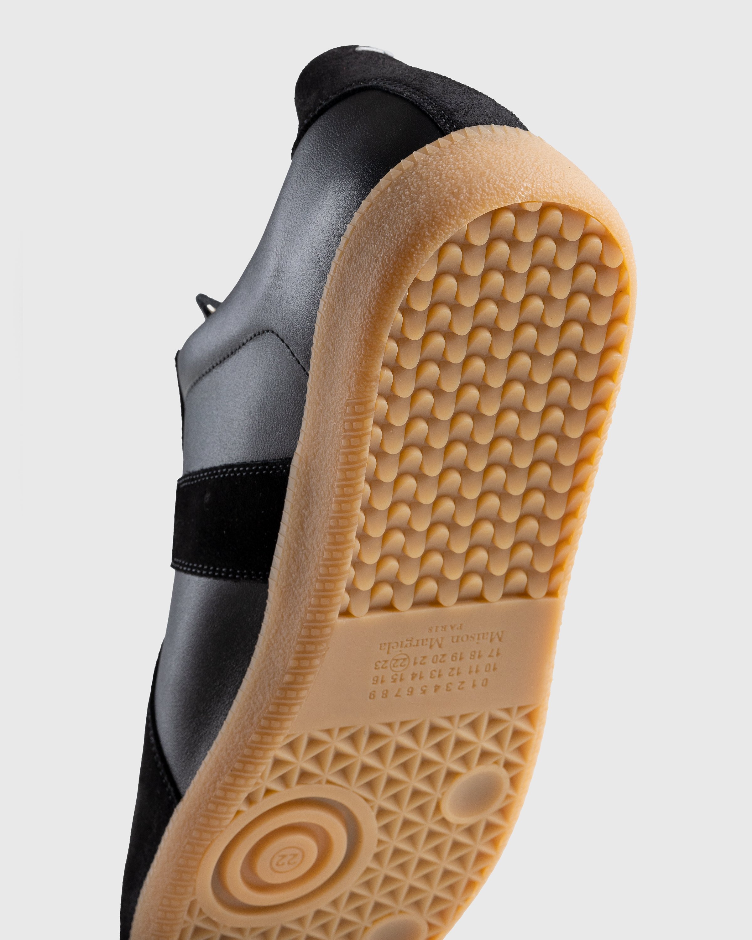 Maison Margiela - Leather Replica Sneakers Black - Footwear - Black - Image 6