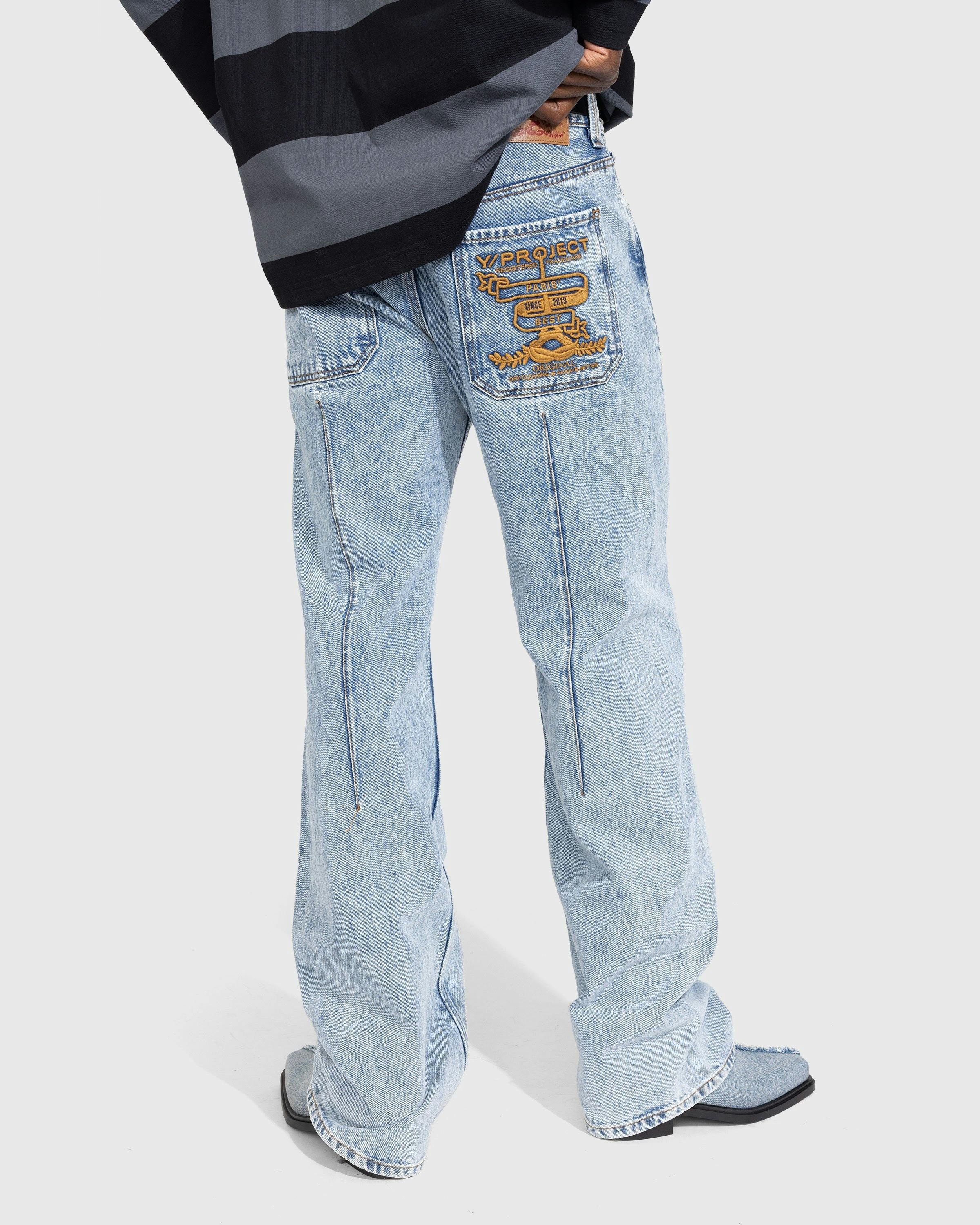 Y/Project - Paris' Best Jeans Light Ice Blue - Clothing - Blue - Image 3