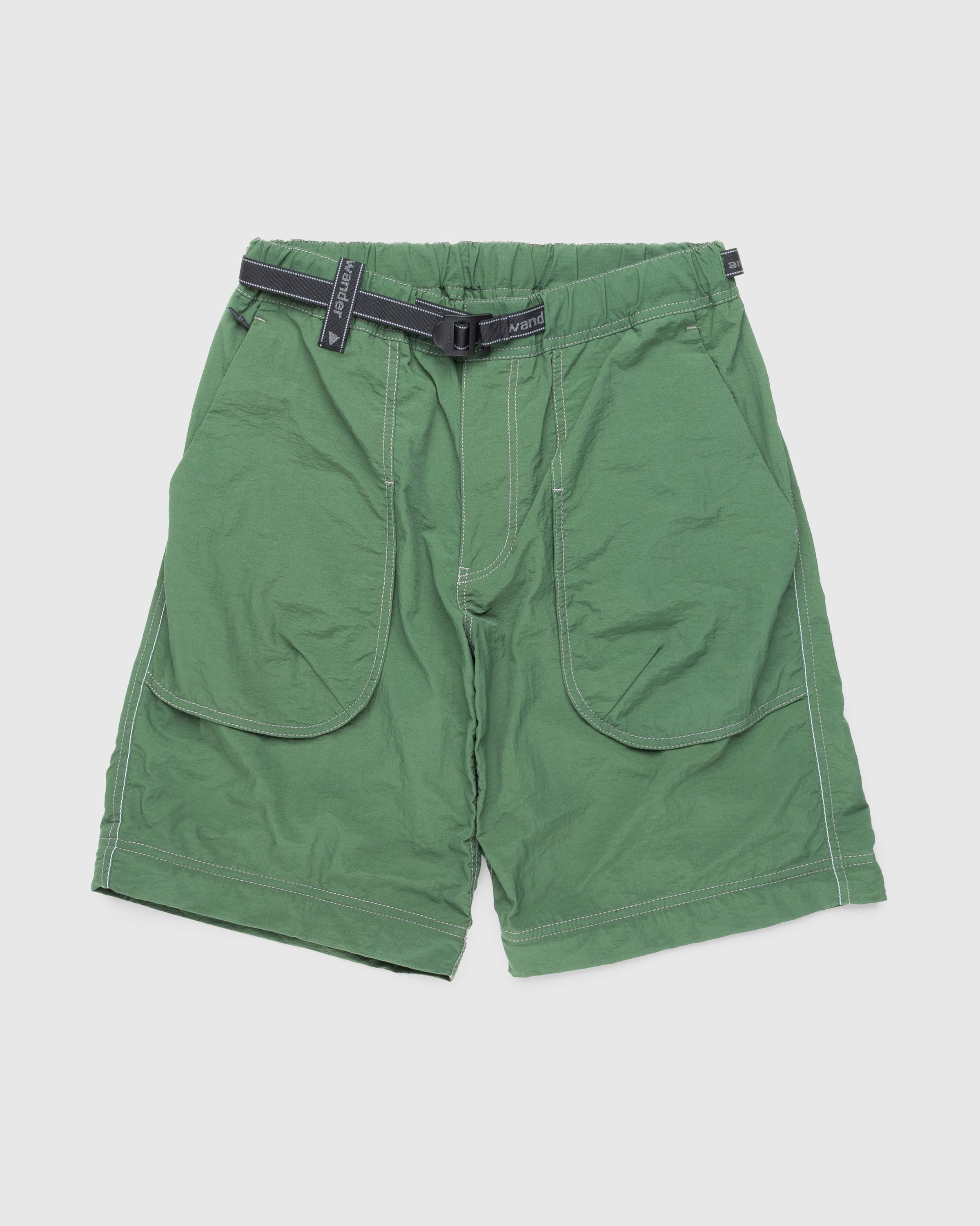 And Wander - Nylon Taffeta Hiker 2 Way Pants Green - Clothing - Green - Image 2