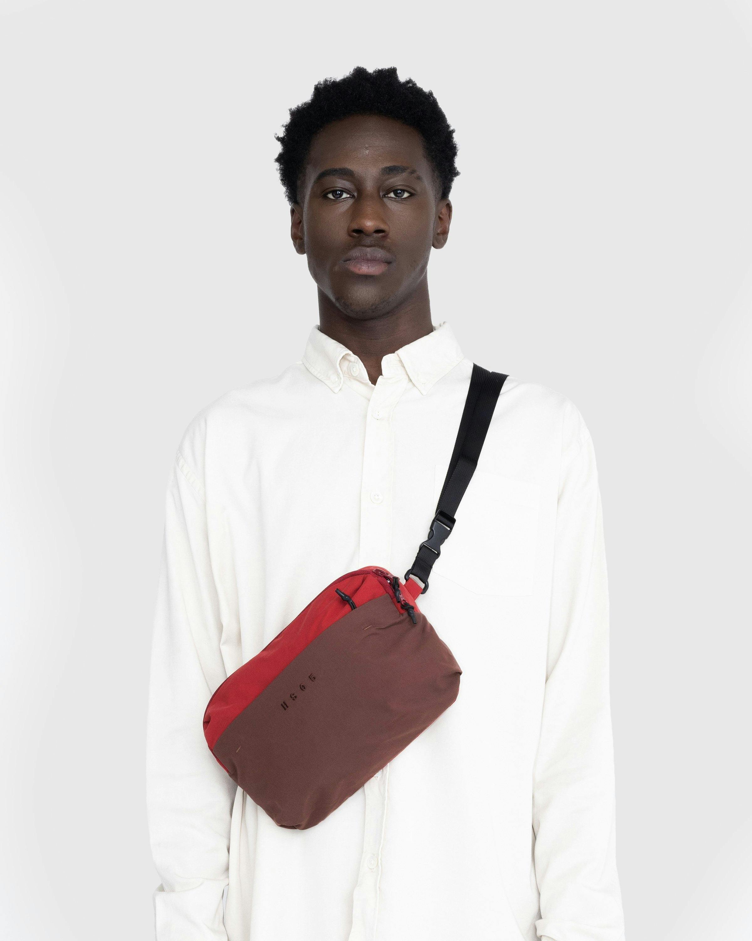 Highsnobiety HS05 - 3 Layer Nylon Side Bag Red - Accessories - Red - Image 3