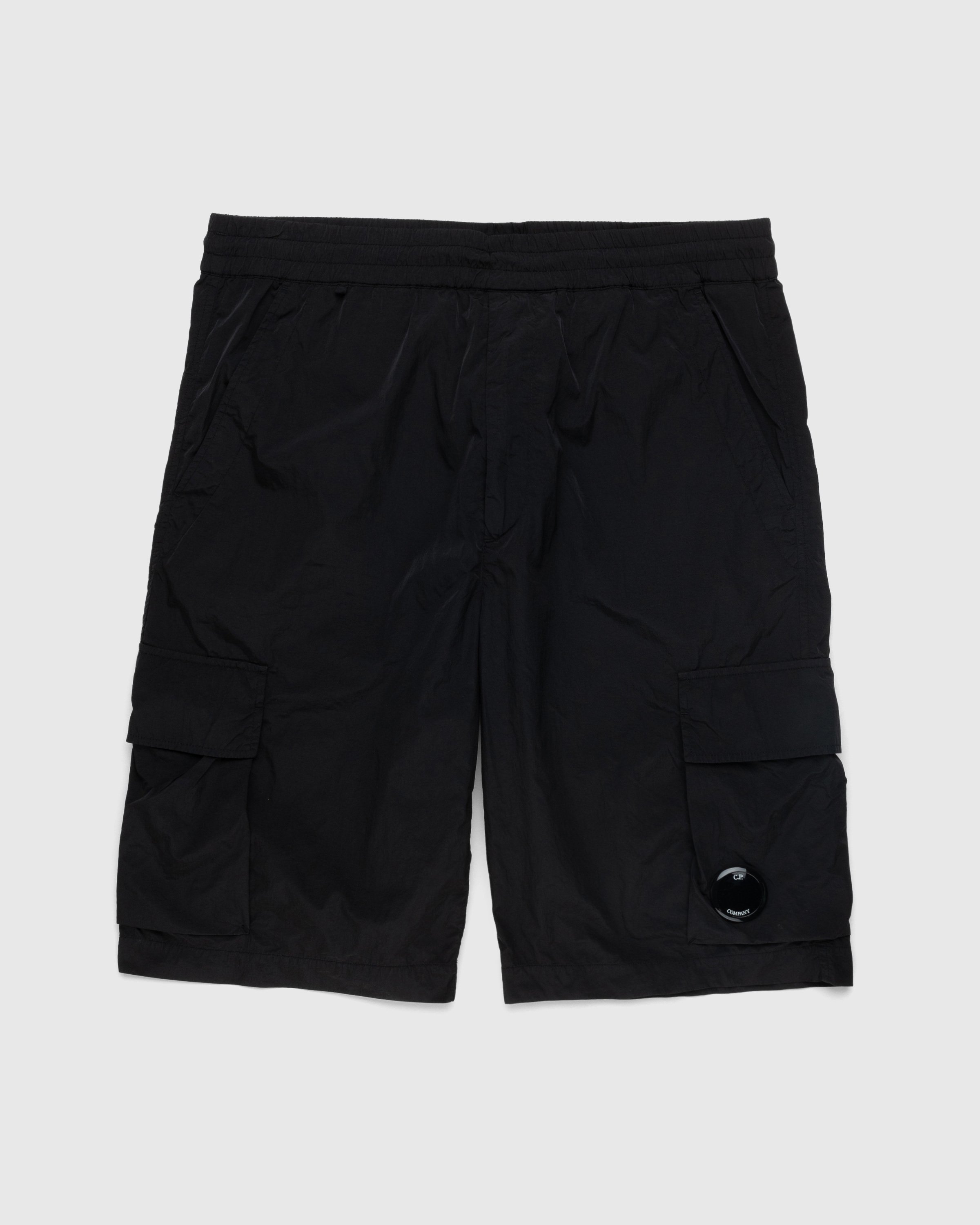C.P. Company - Chrome-R Cargo Shorts Black - Clothing - Black - Image 1