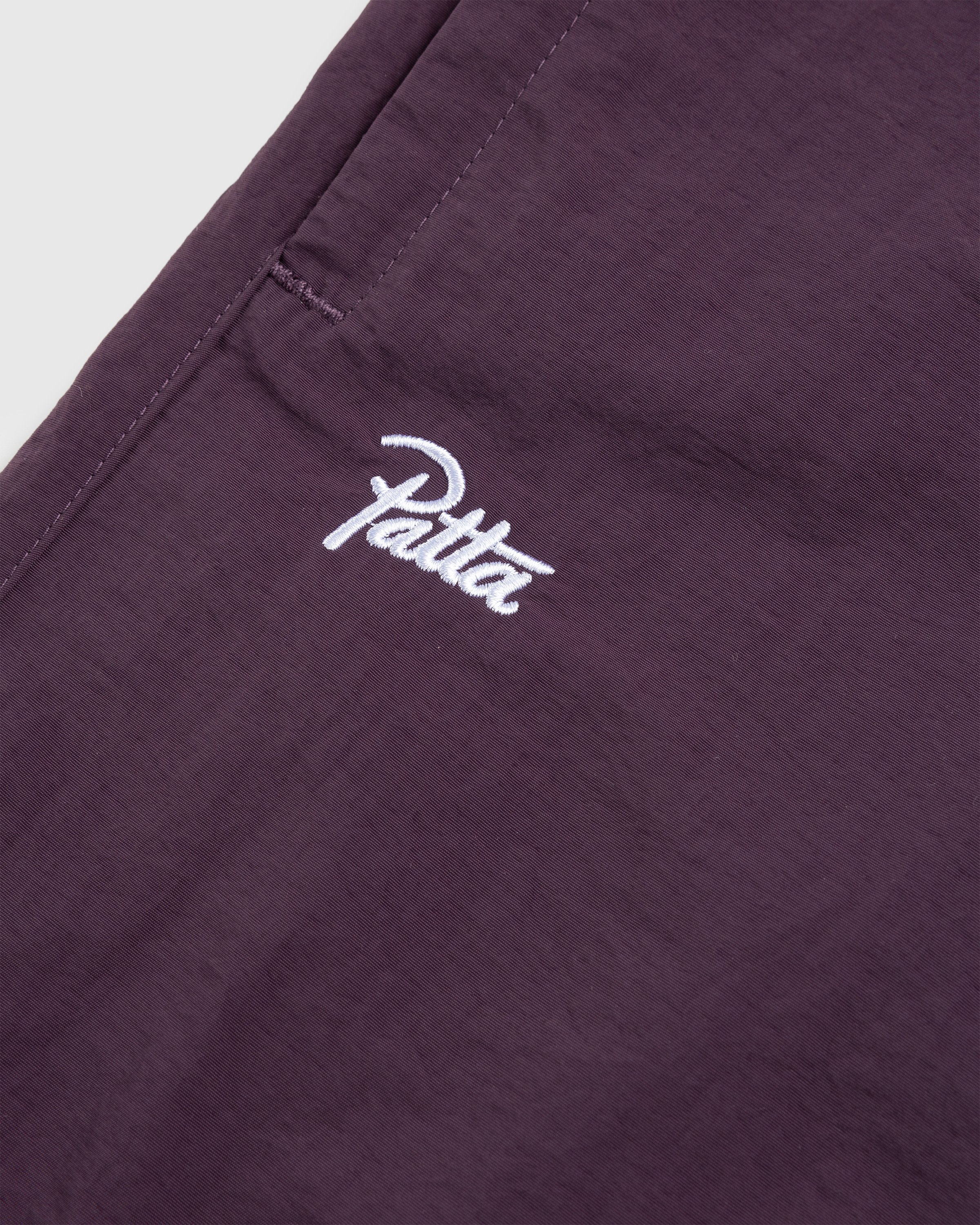 Patta - Basic Nylon M2 Track Pants Plum Perfect - Clothing - Purple - Image 5