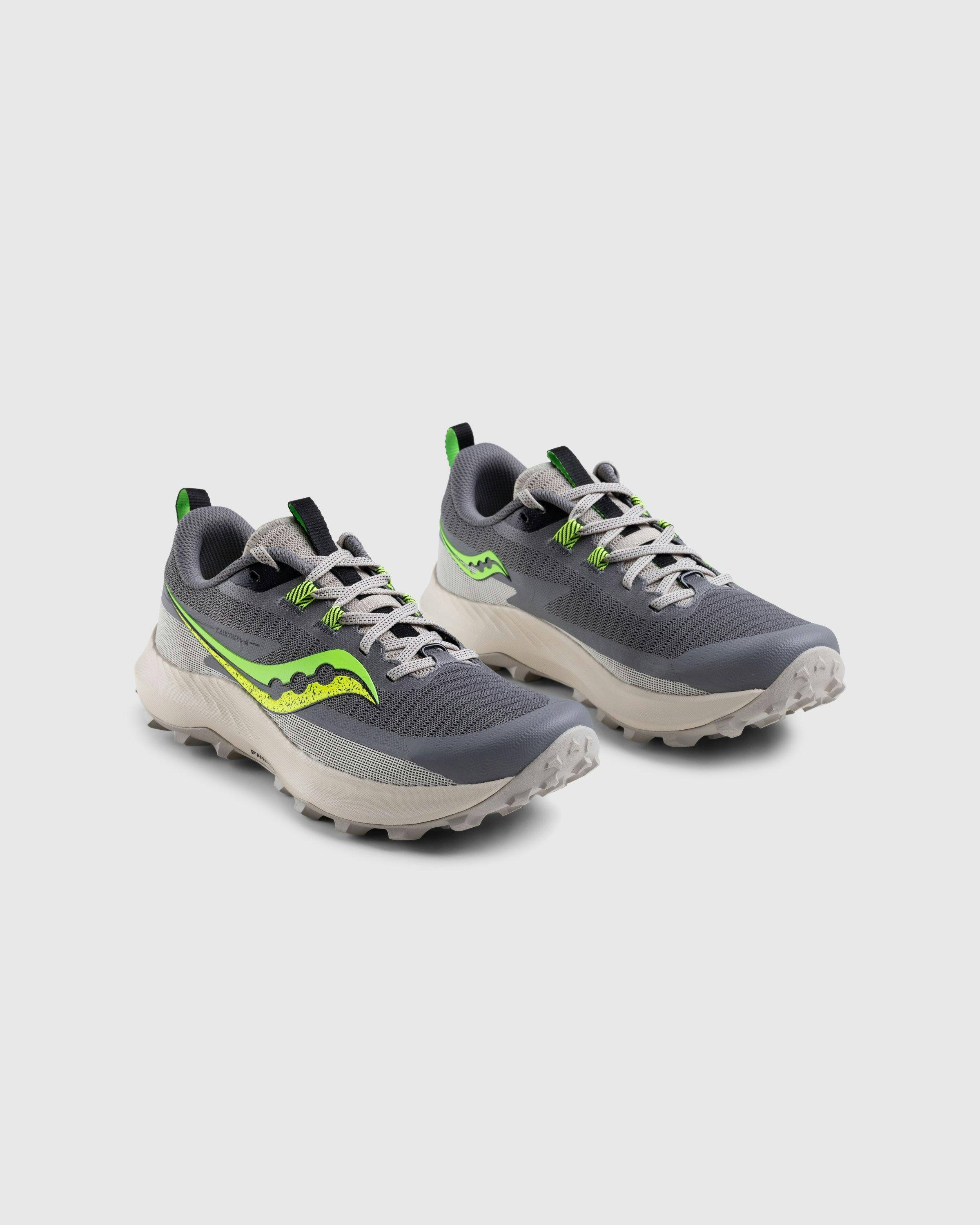 Saucony - Peregrine 13 Gravel/Slime - Footwear - Multi - Image 3