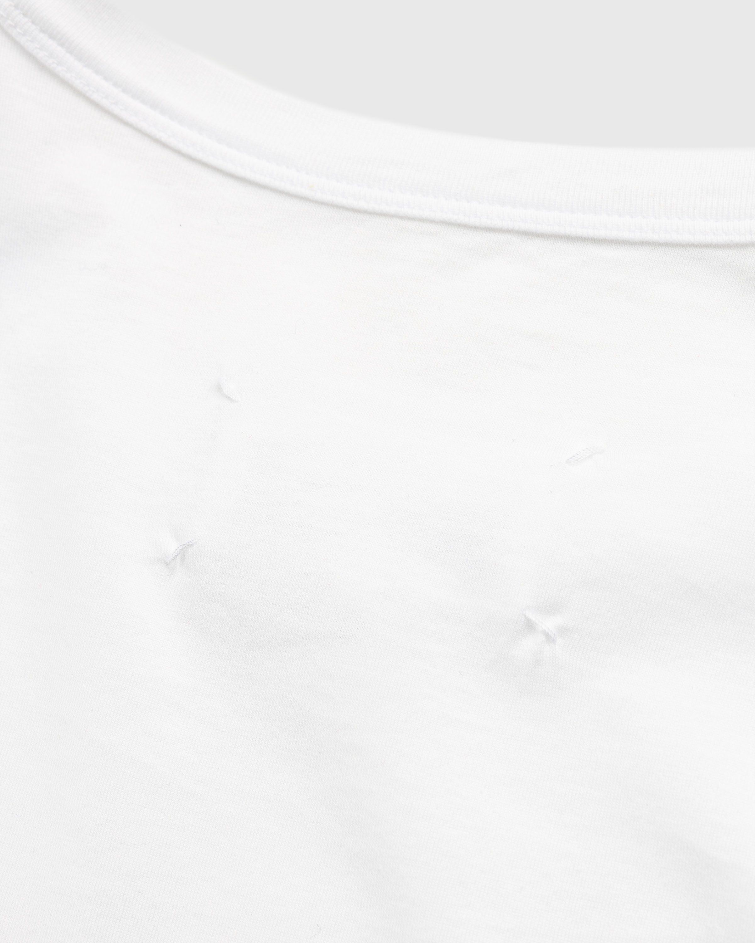 Maison Margiela - Logo T-Shirt White - Clothing - White - Image 6