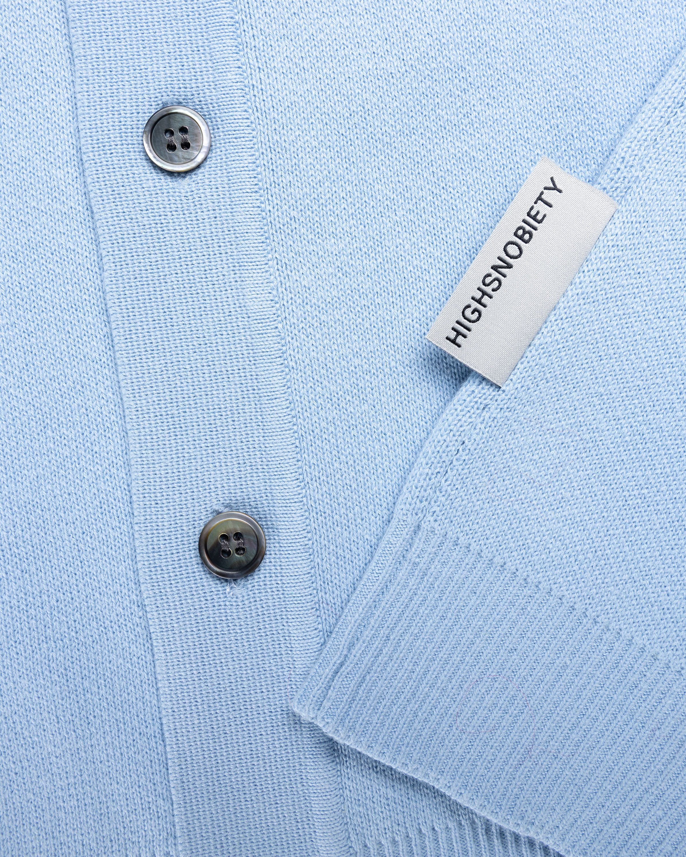 Highsnobiety HS05 - Cotton Knit Shirt Light blue - Clothing - Blue - Image 7