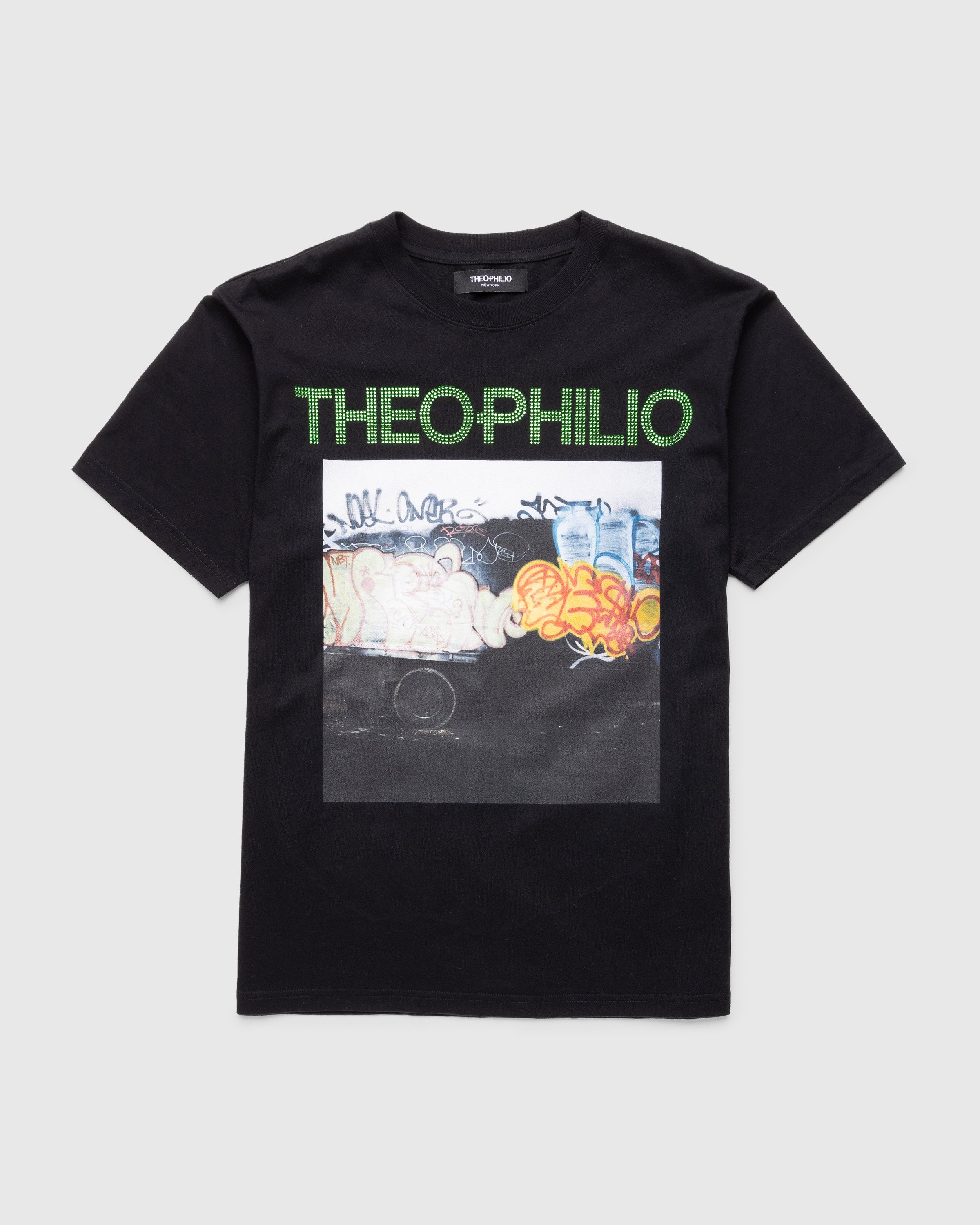 Theophilio x Highsnobiety - Black T-Shirt - Clothing - Black - Image 1