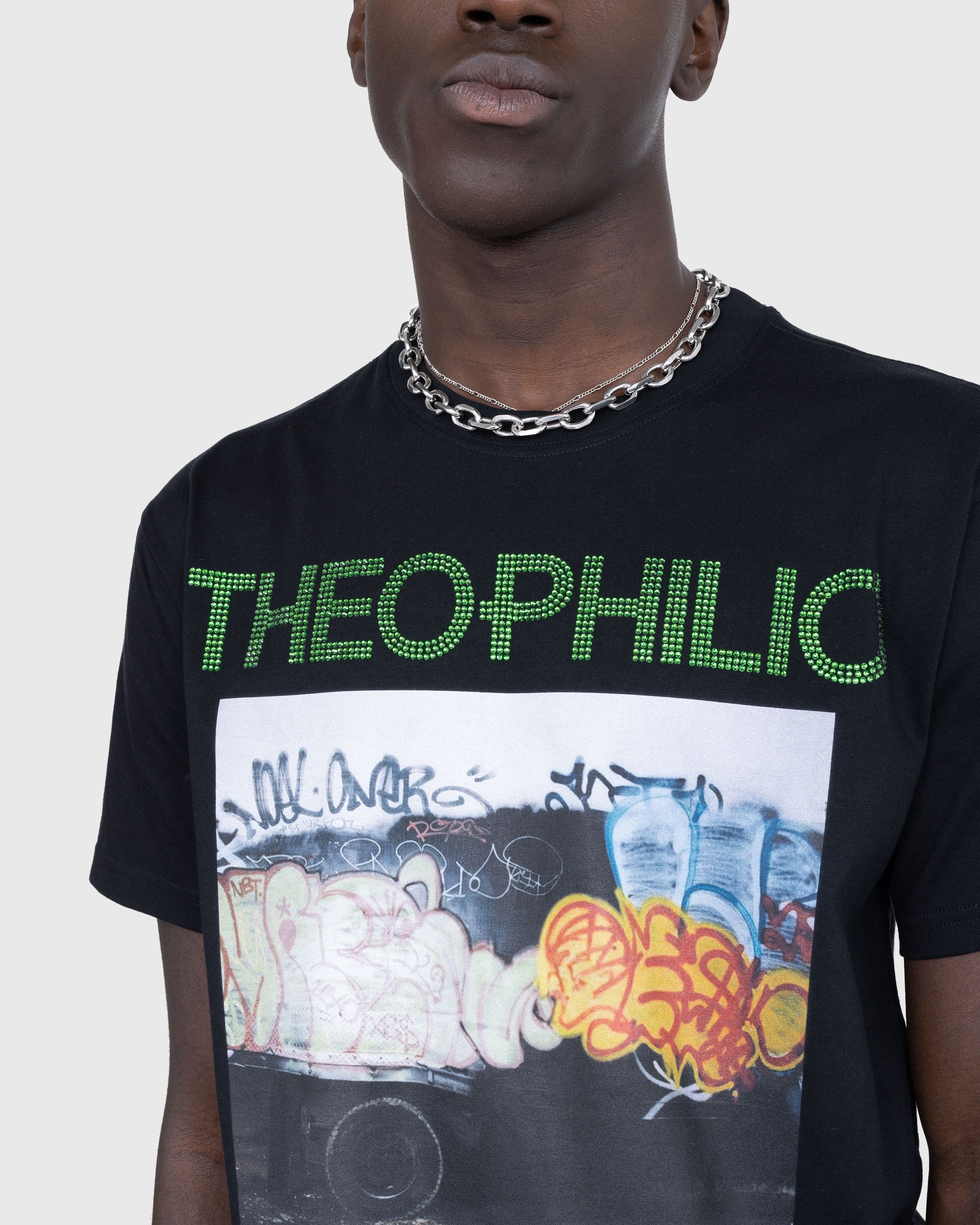 Theophilio x Highsnobiety - Black T-Shirt - Clothing - Black - Image 5
