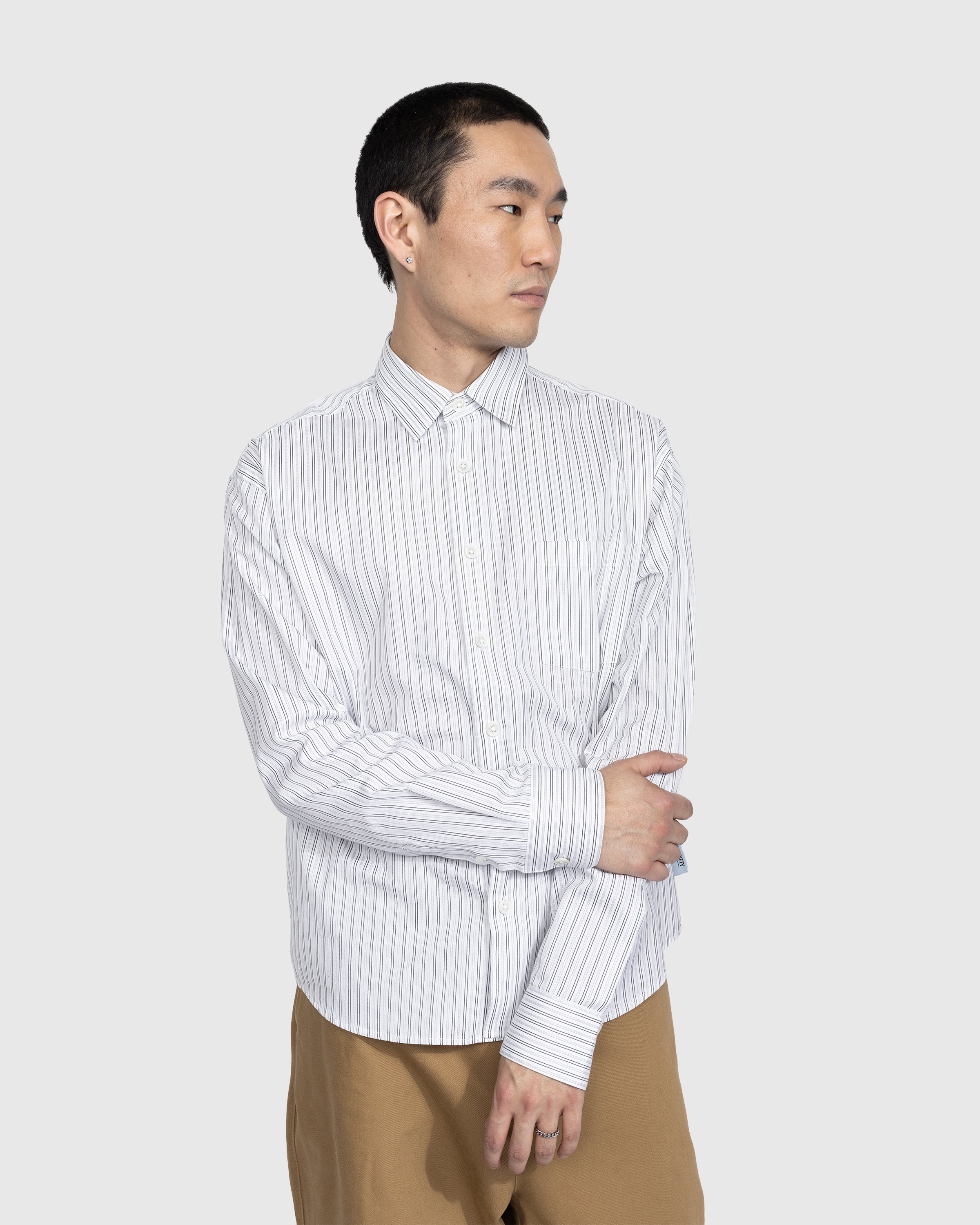 Highsnobiety - Striped Poplin Long-Sleeve Shirt - Clothing - Multi - Image 2